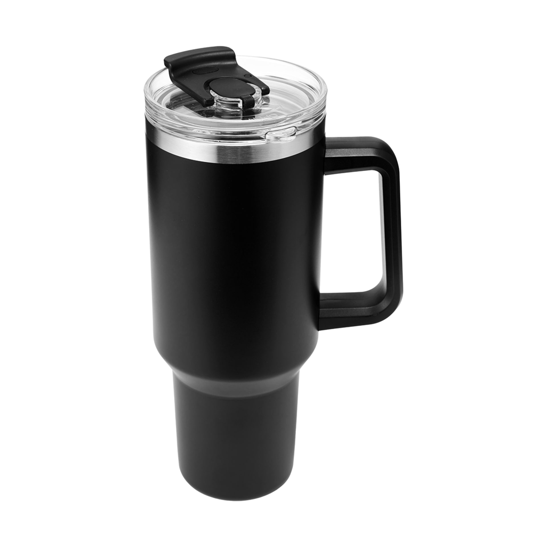 1.18L Black Jumbo Tumbler with Handle Kmart