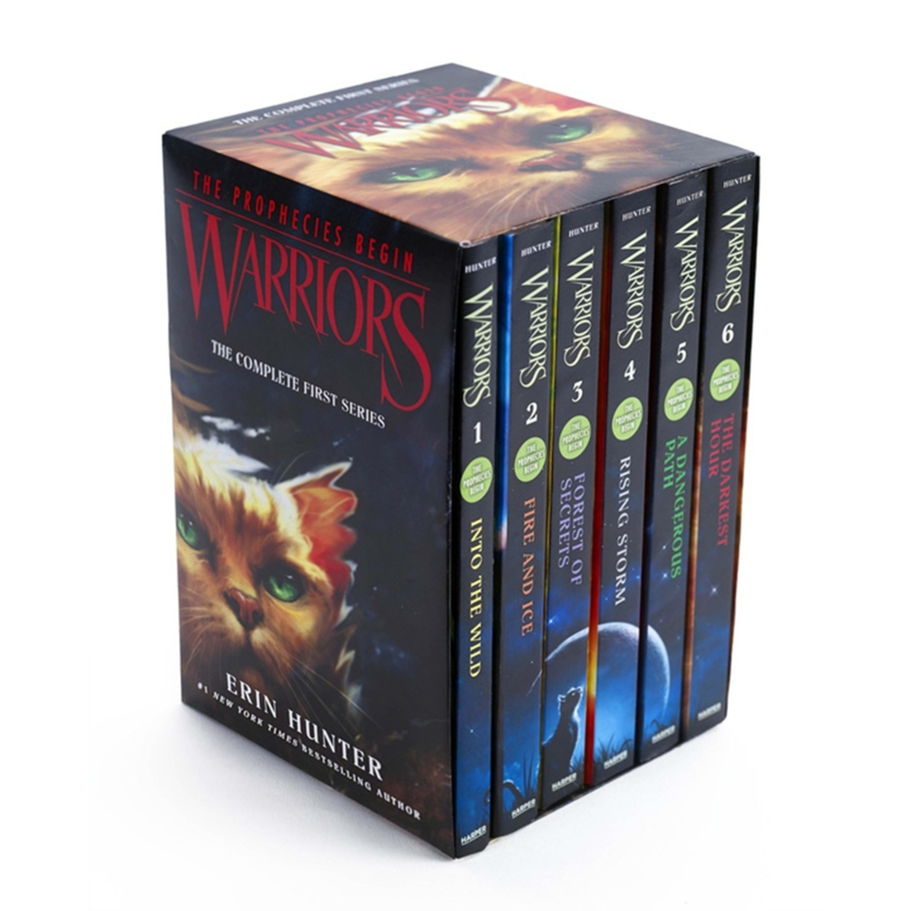 1 Warriors Box Set Volume 1-6 by Erin Hunter - Book, 1 of 1