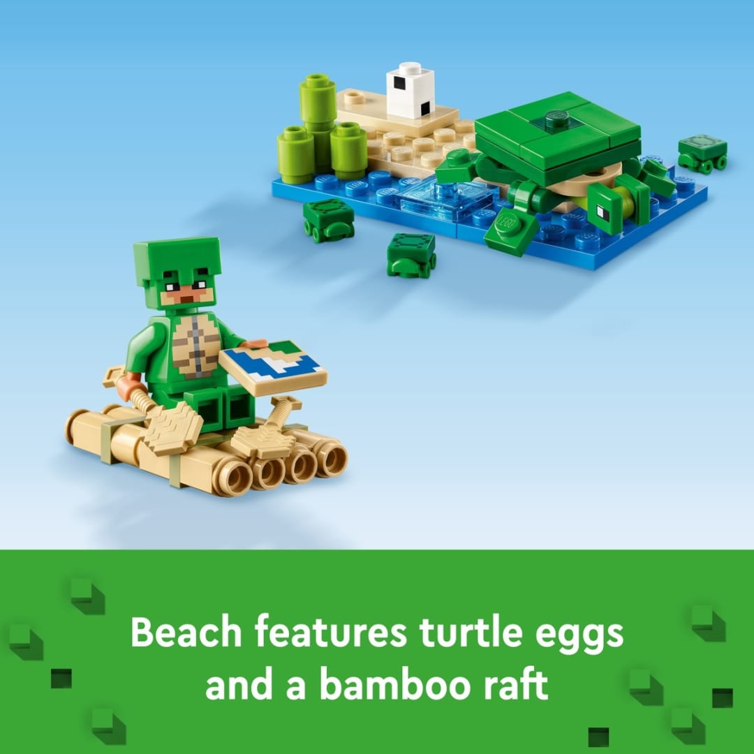 Lego Minecraft The Turtle Beach House 21254 Kmart 6170