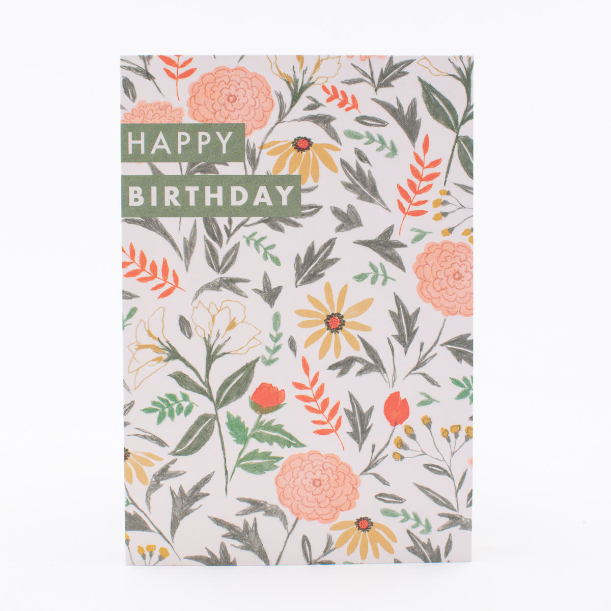 Hallmark Birthday Card Floral Wallpaper Kmart