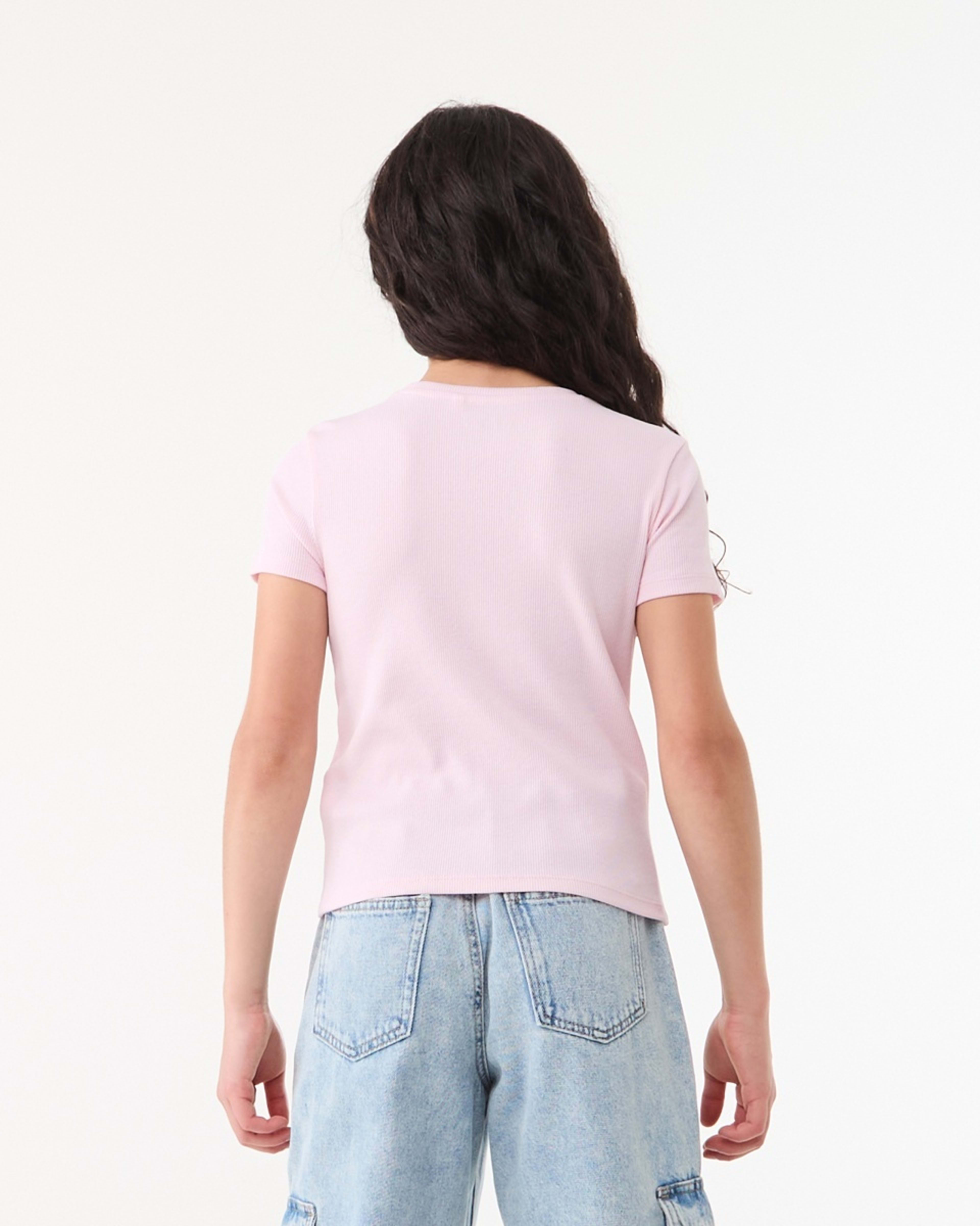 2 Short Sleeve Rib Top BALLERINA, 2 of 6