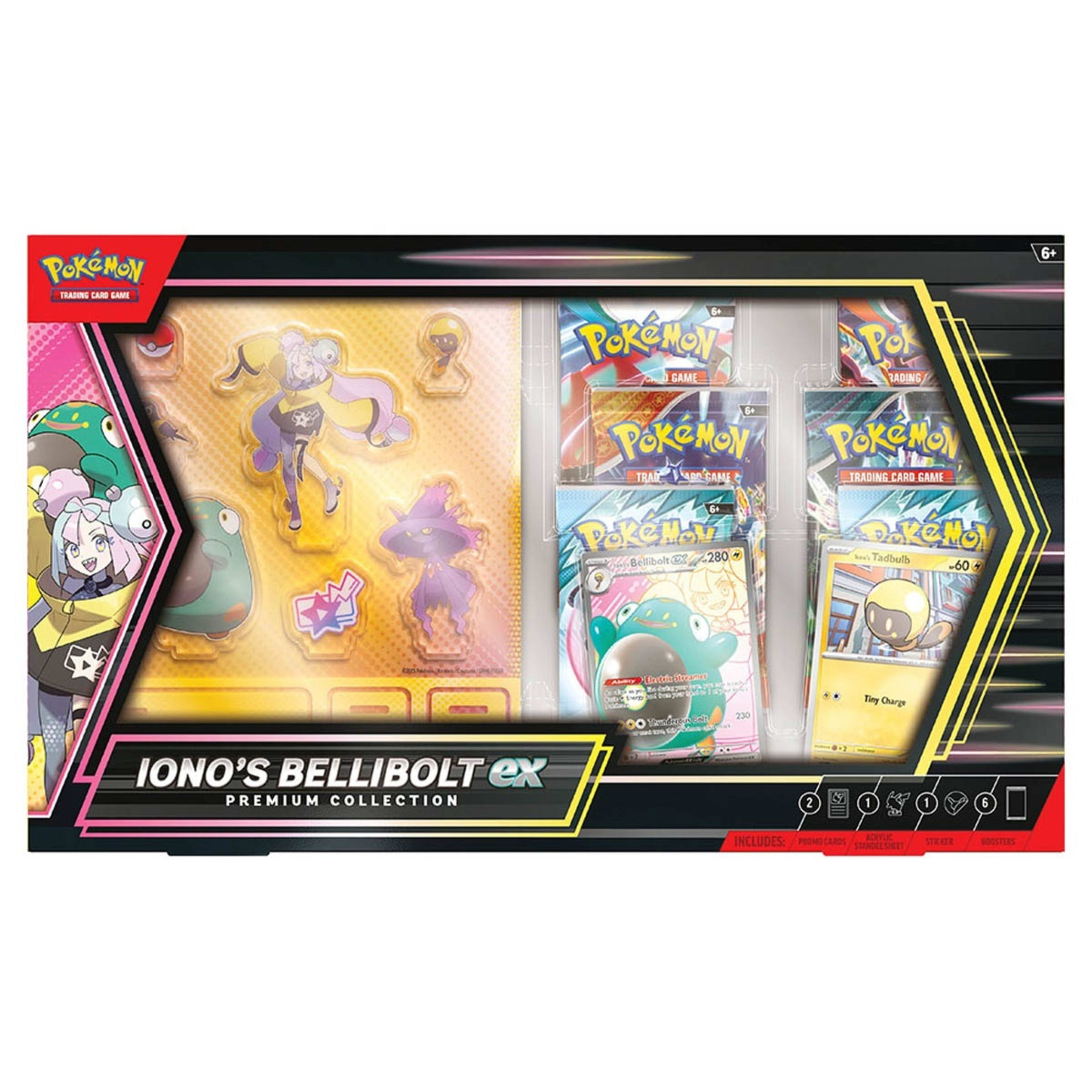 1 Pokemon Trading Card Game: Iono's Bellibolt Ex Premium Collection