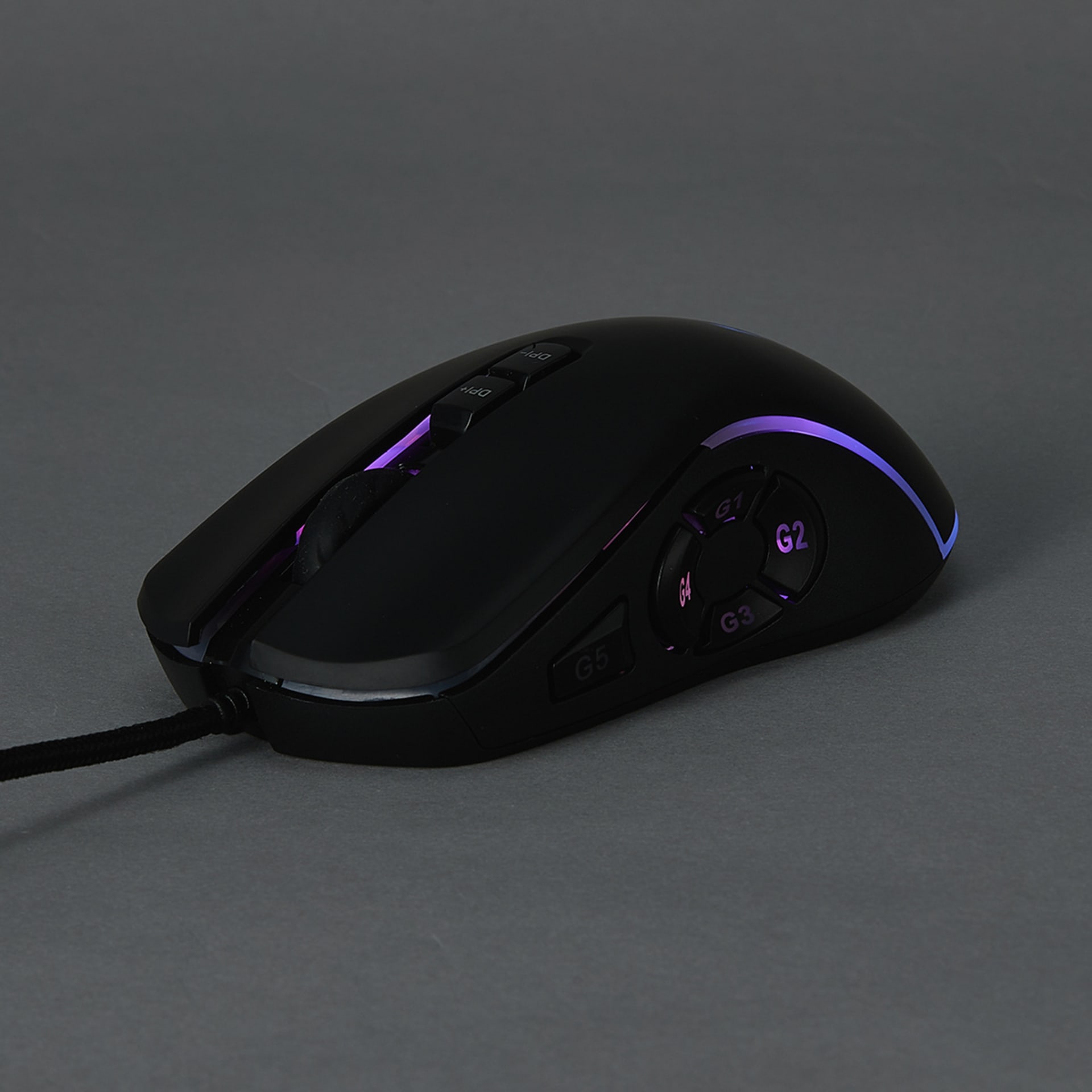 Programmable RGB Wired Gaming Mouse Kmart