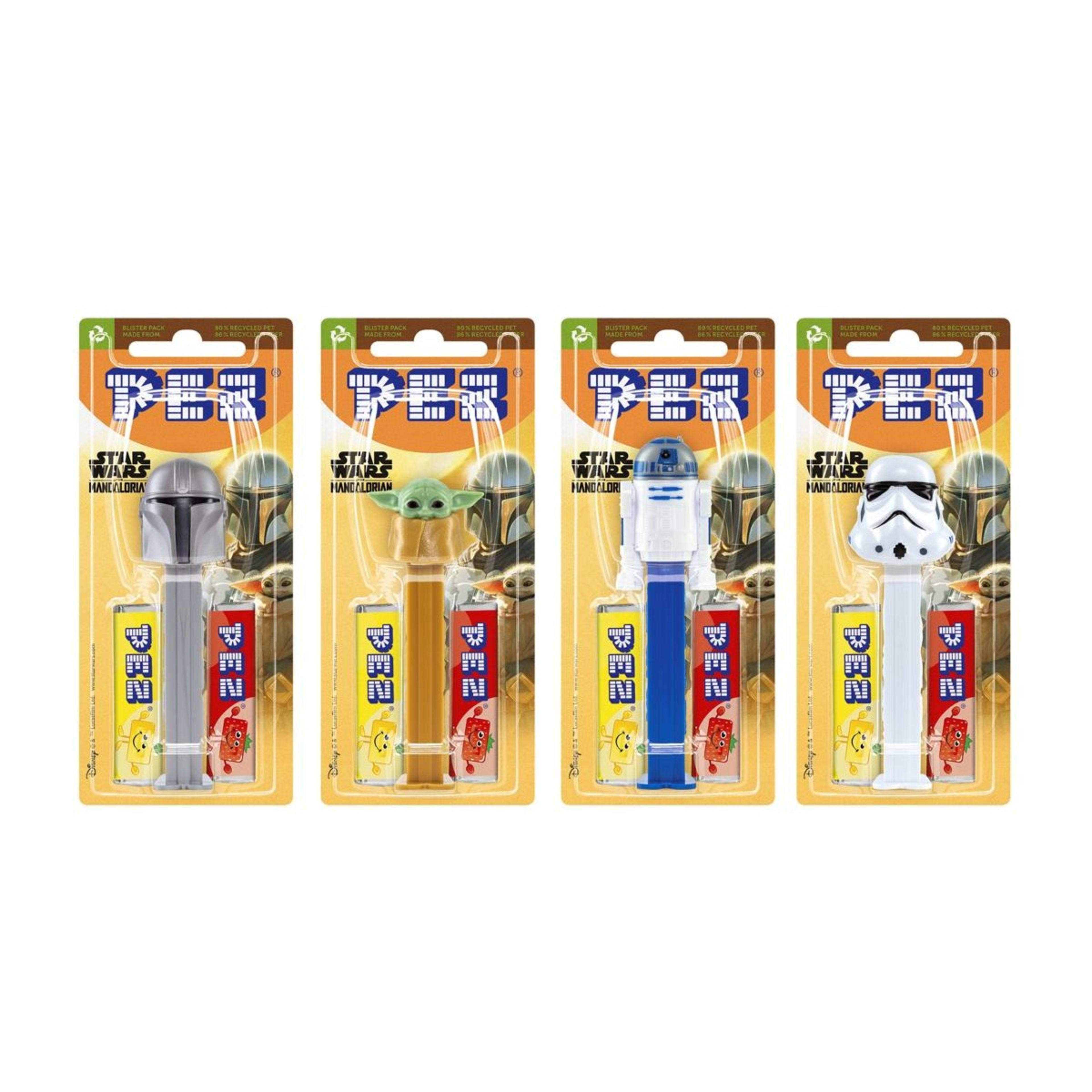 1 Star Wars Mandalorian PEZ Dispenser 17g - Assorted
