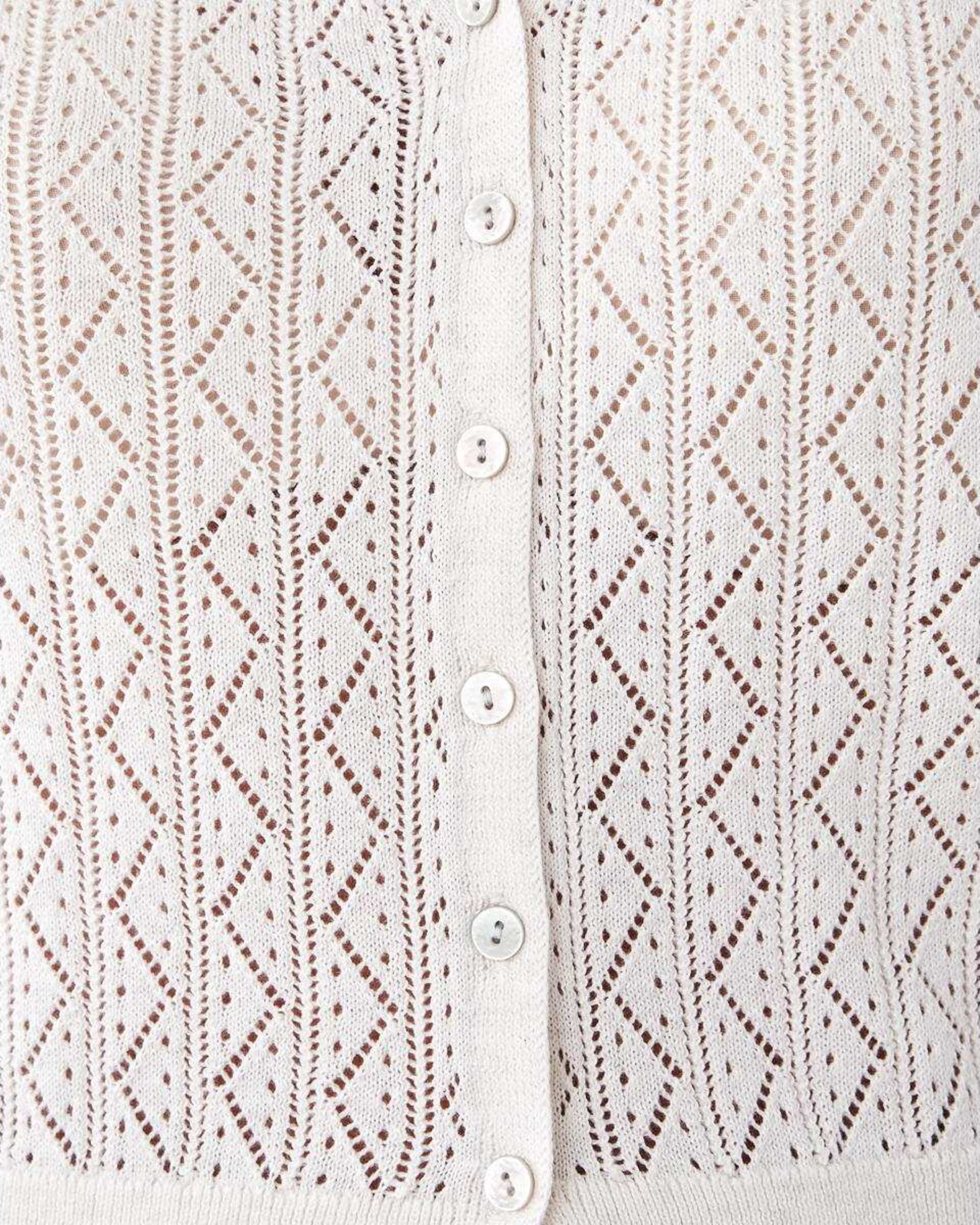 6 Pointelle Cami Cld White, 6 of 7