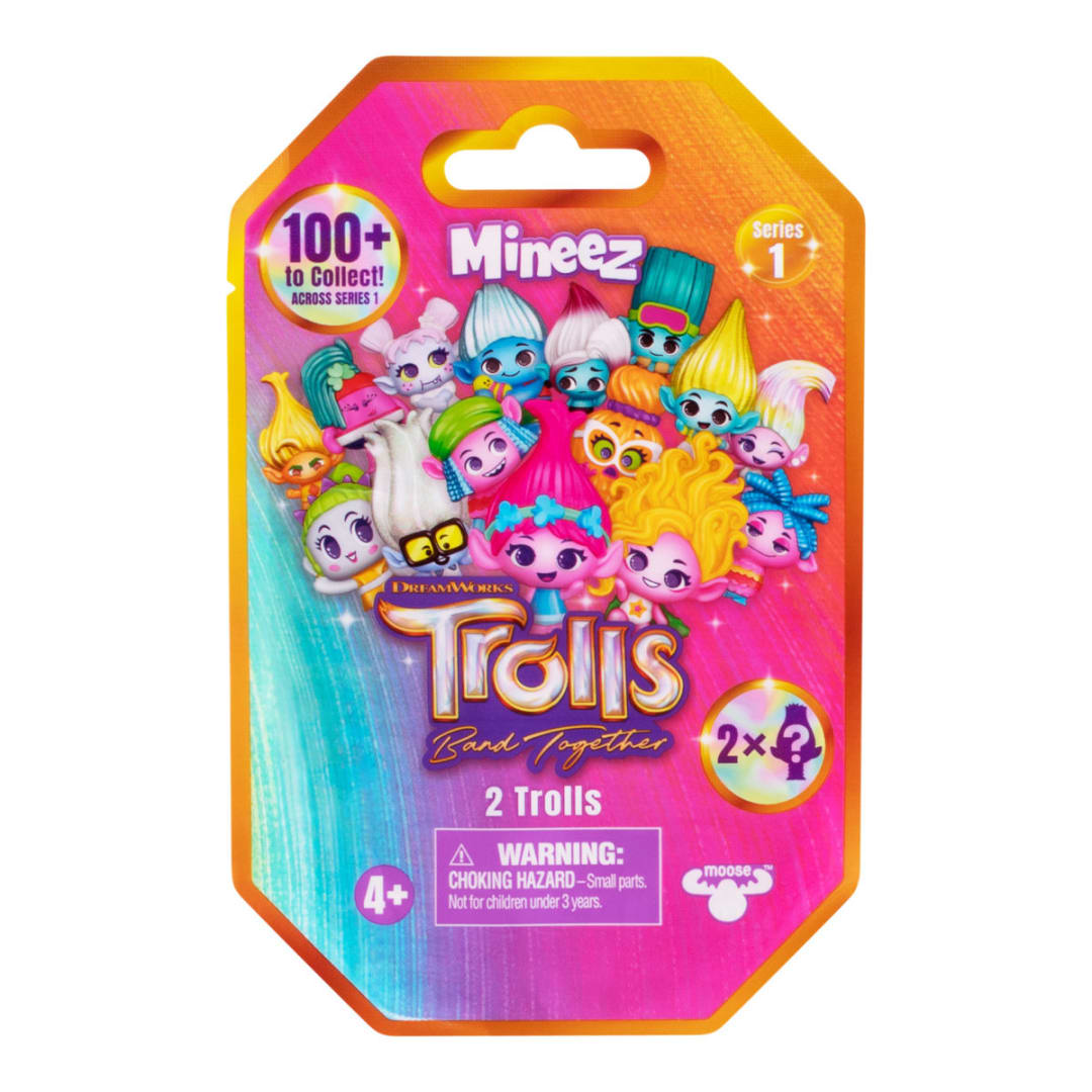 2 Pack DreamWorks Trolls Band Together Mineez Figure - Assorted - Kmart NZ