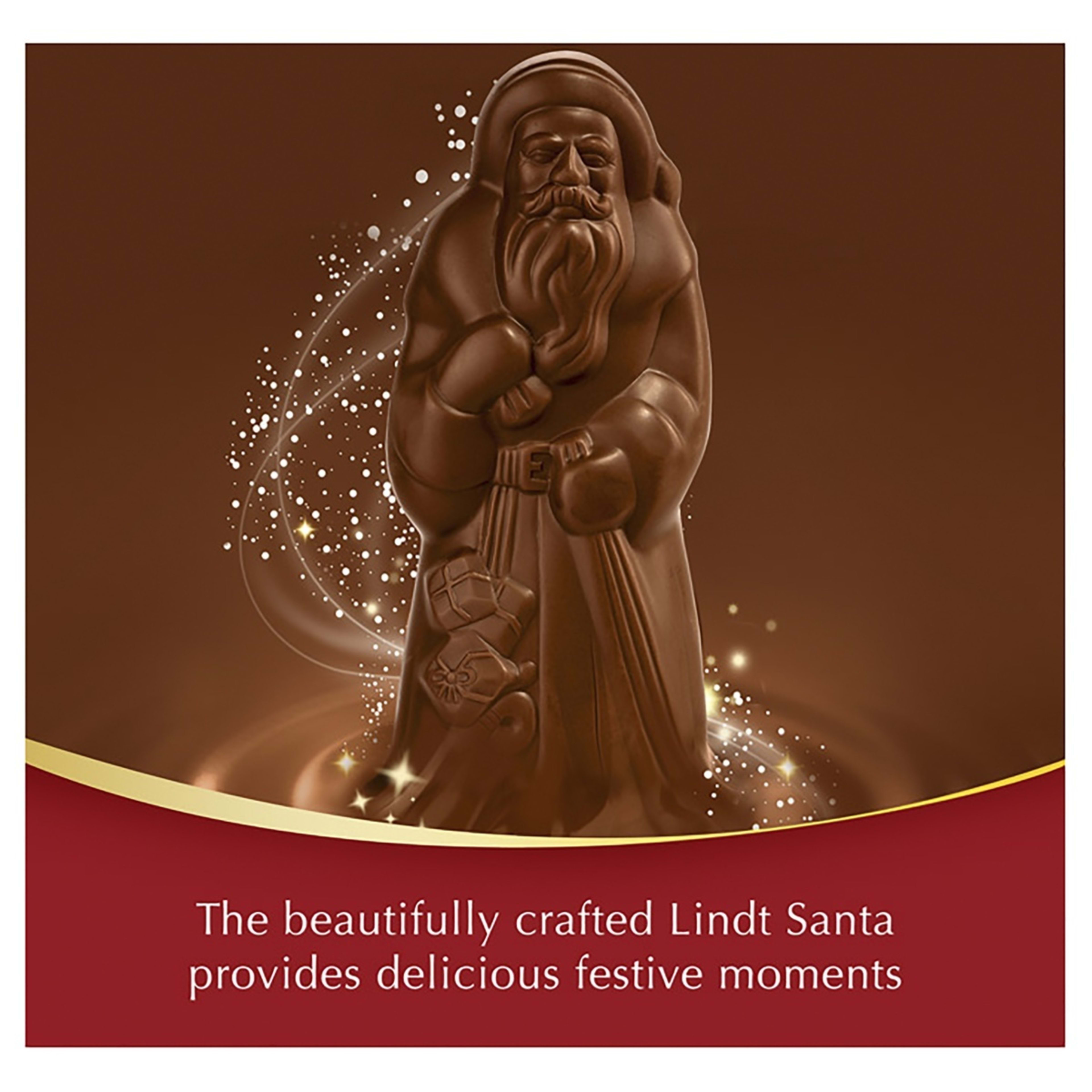 7 Lindt Mini Milk Chocolate Santa Bag 80g, 7 of 8