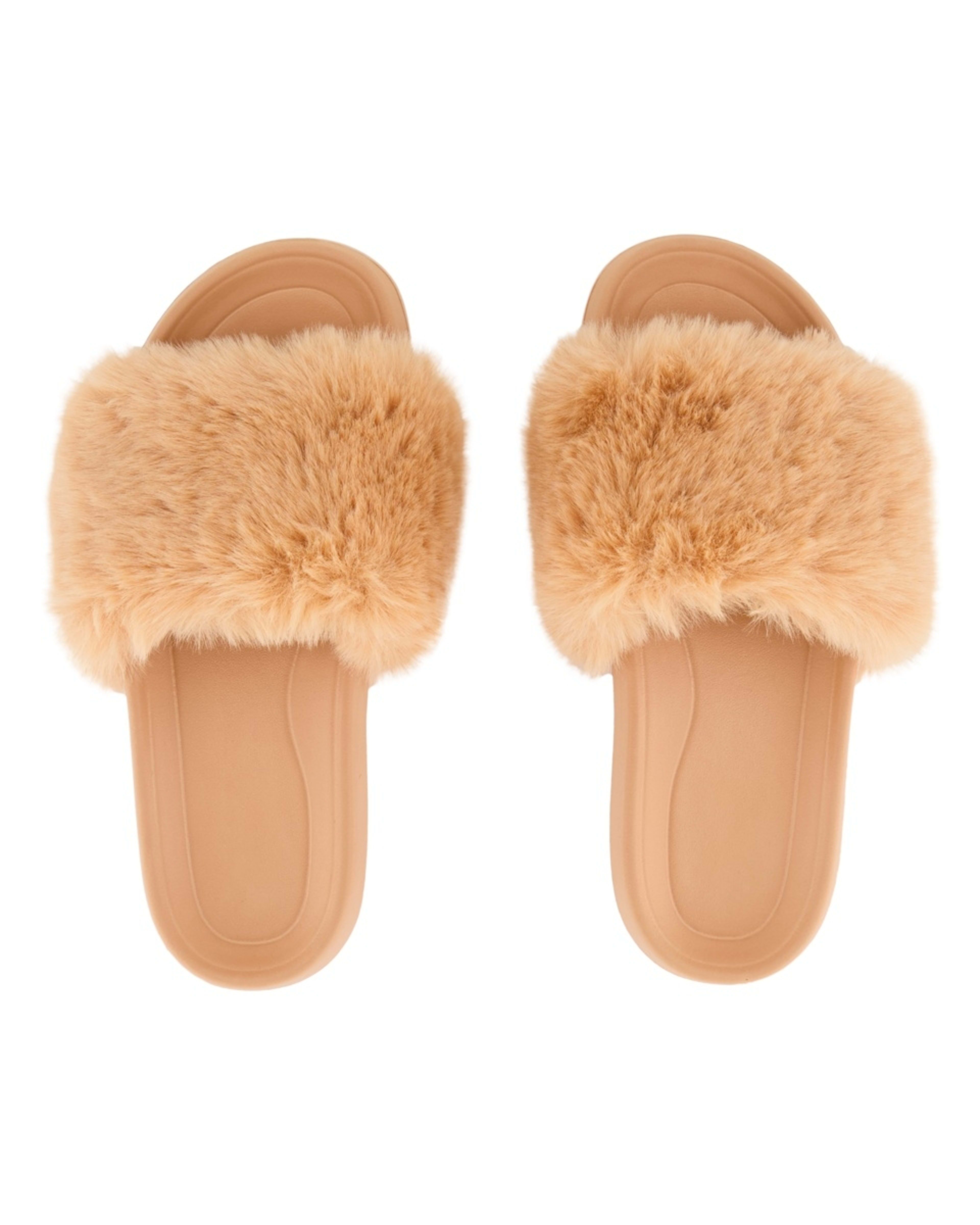 2 One Band Slipper Slides BISCUIT BROWN, 2 of 3