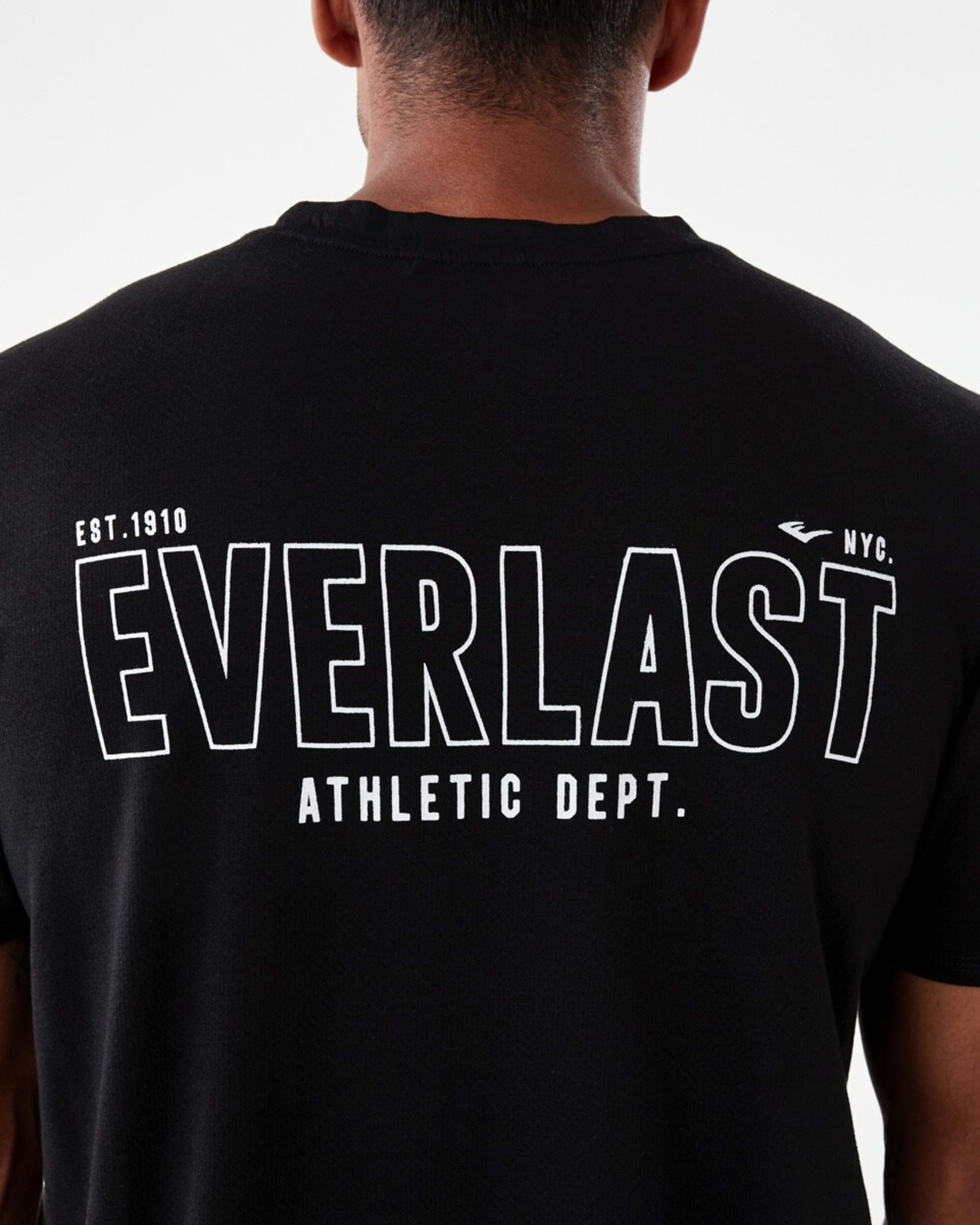 6 Everlast Mens Mesh T-shirt Black, 6 of 7