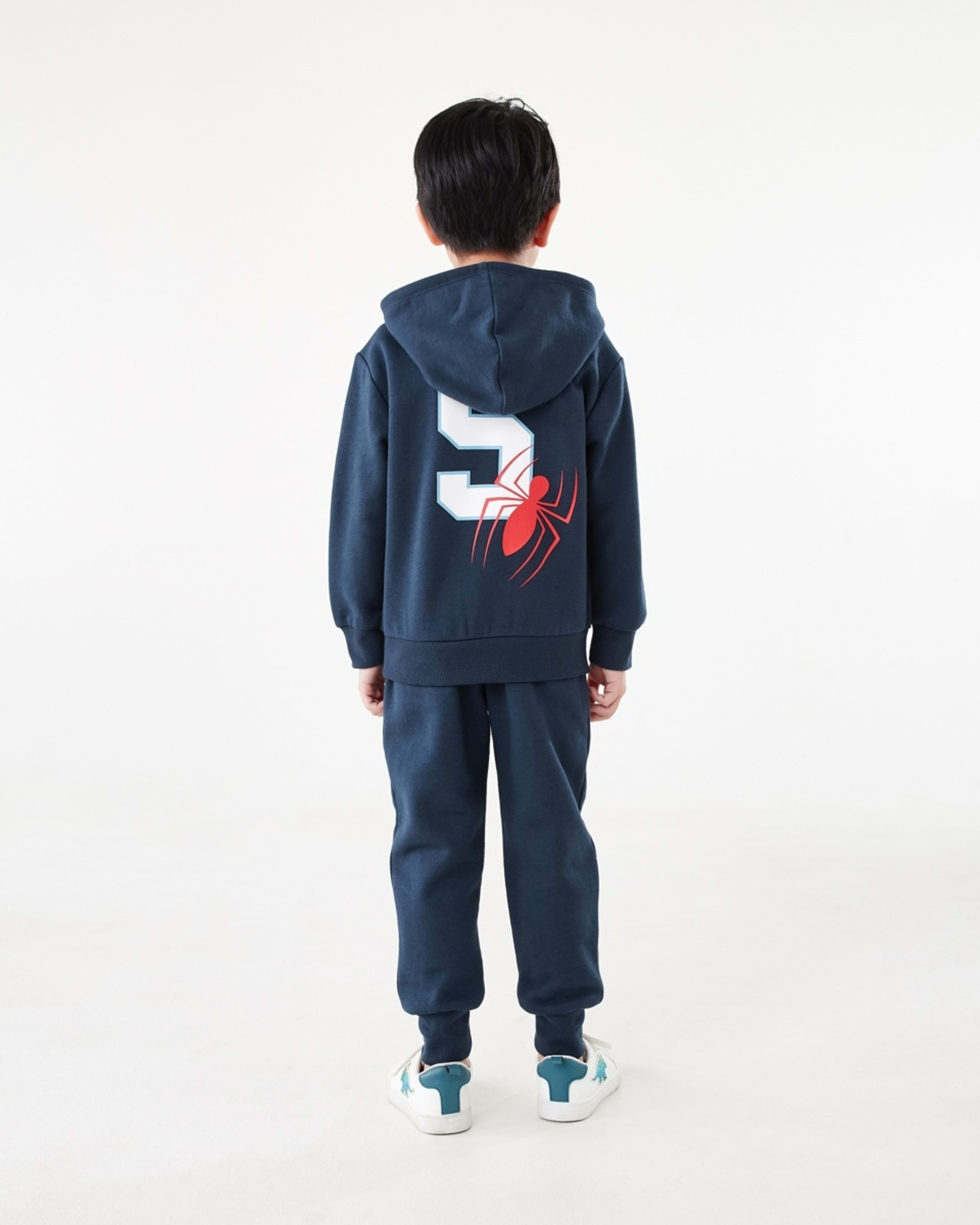 7 Spider-Man License Print Hoodie Spiderman Protector Of Ny, 7 of 9