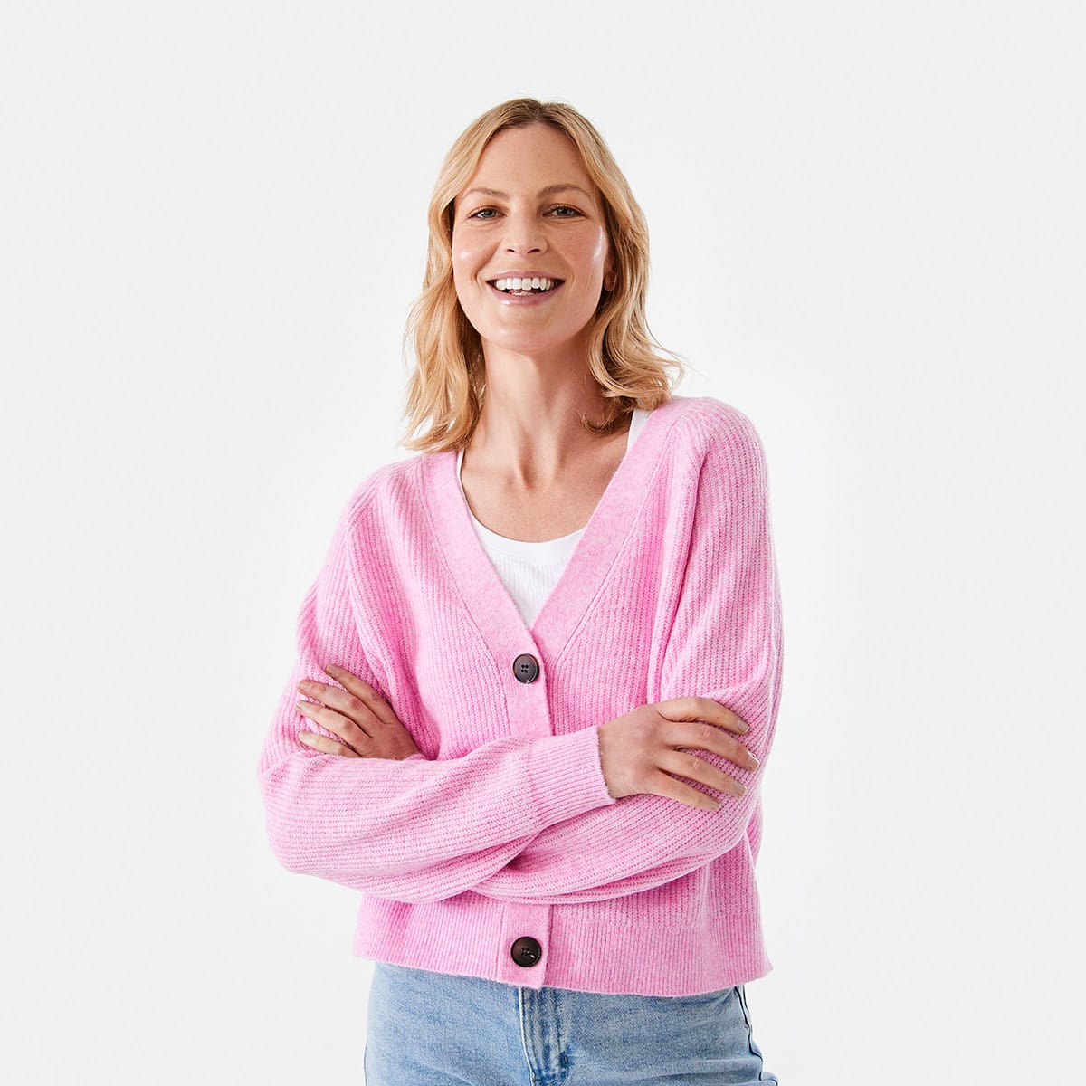 Pink clearance cardigan kmart