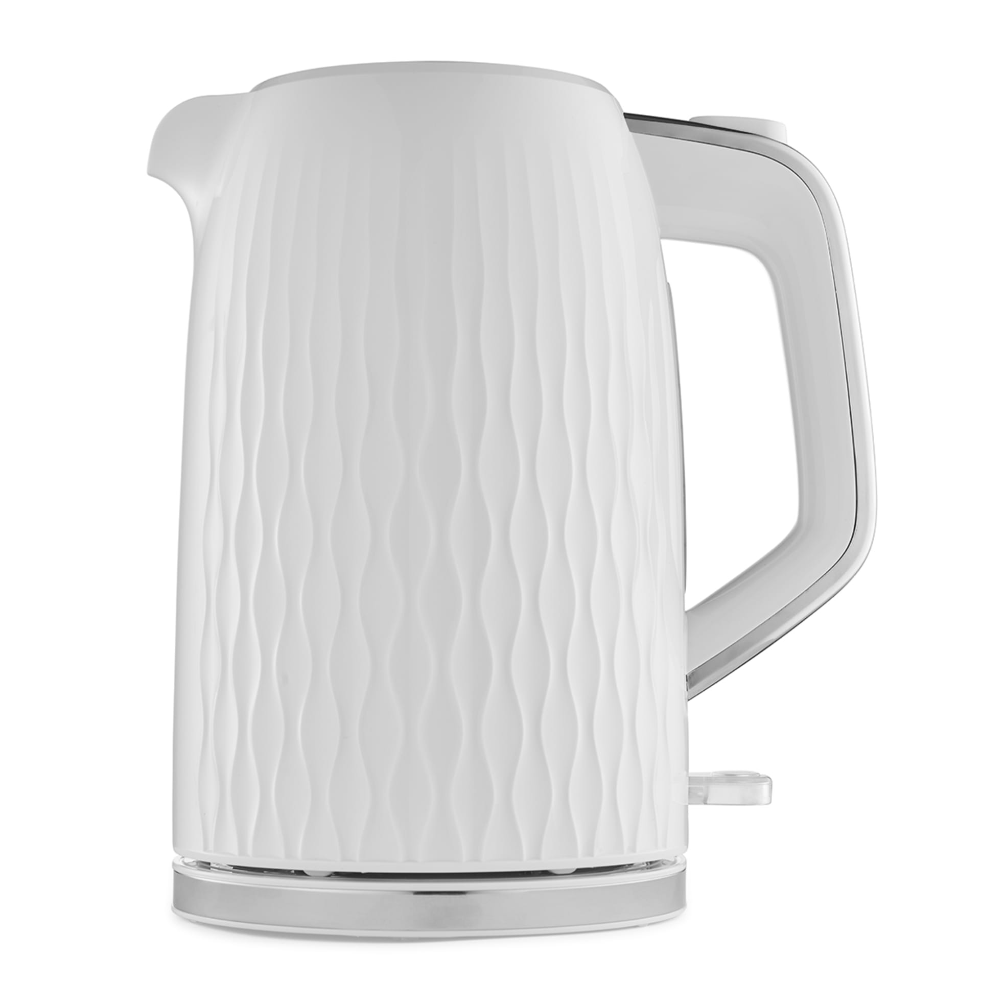 1.7L Kettle White and Silver Look Kmart