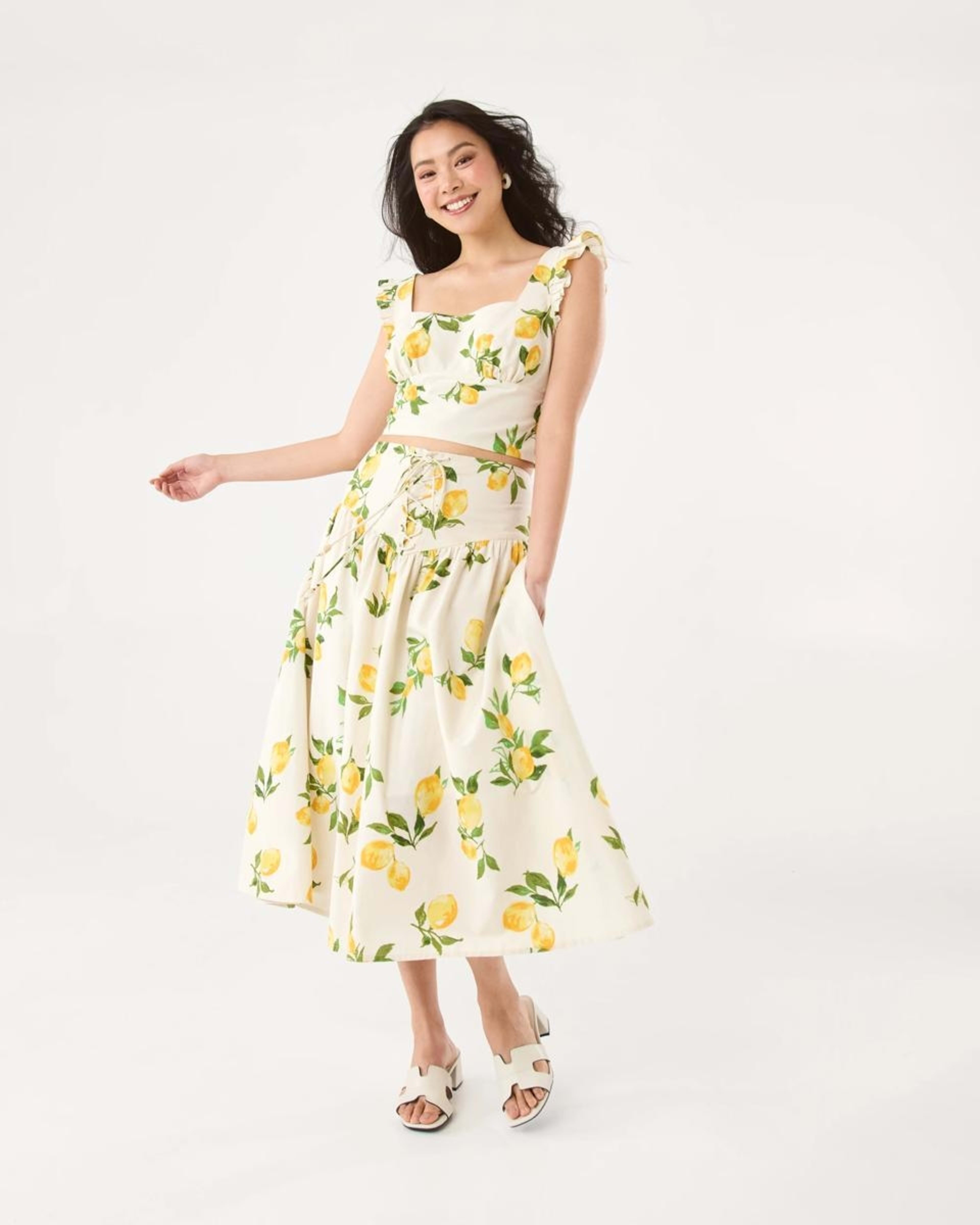 2 Tie Waist Skirt Lemons, 2 of 7