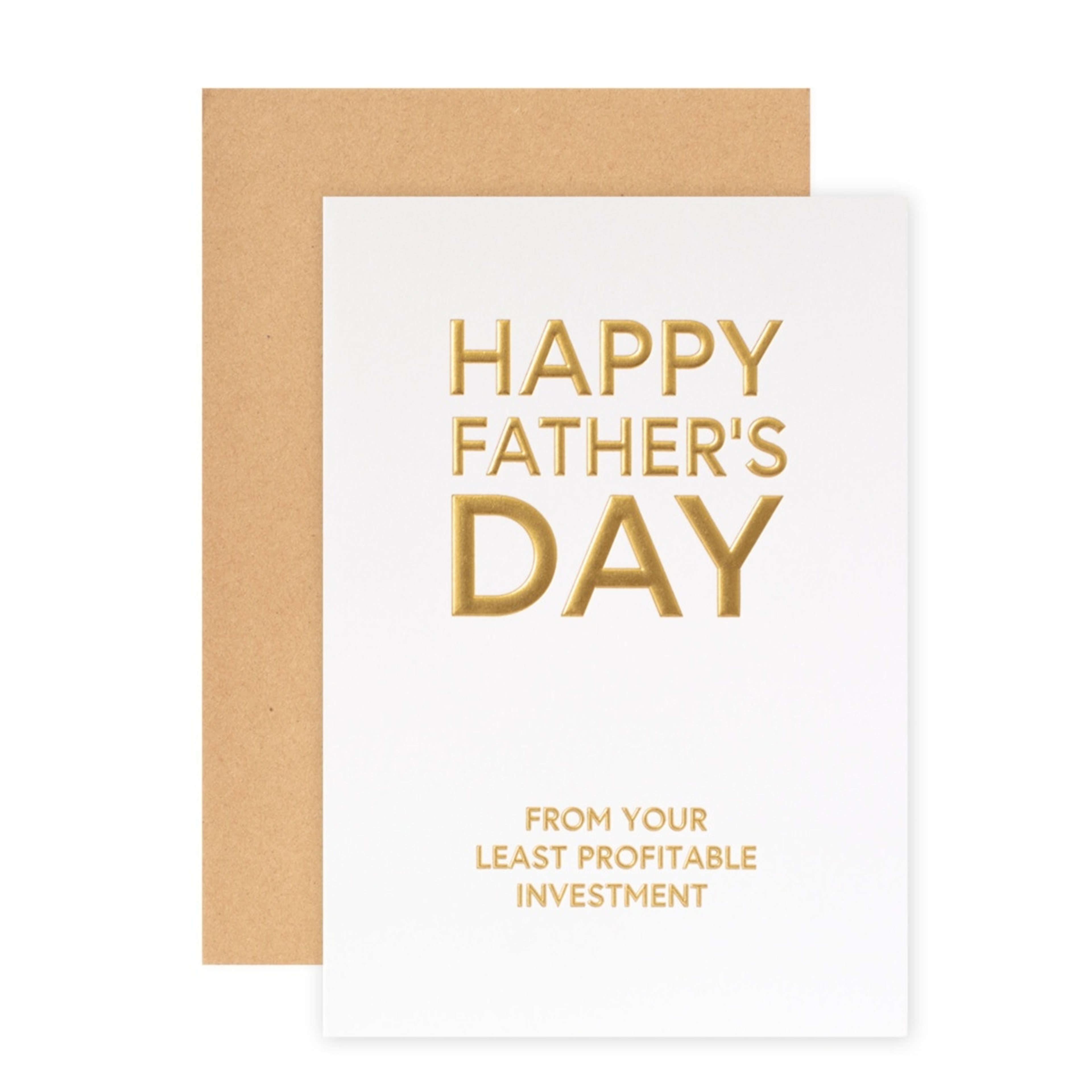 1 Hallmark Father's Day Card - From Your Least Profitable Investment
