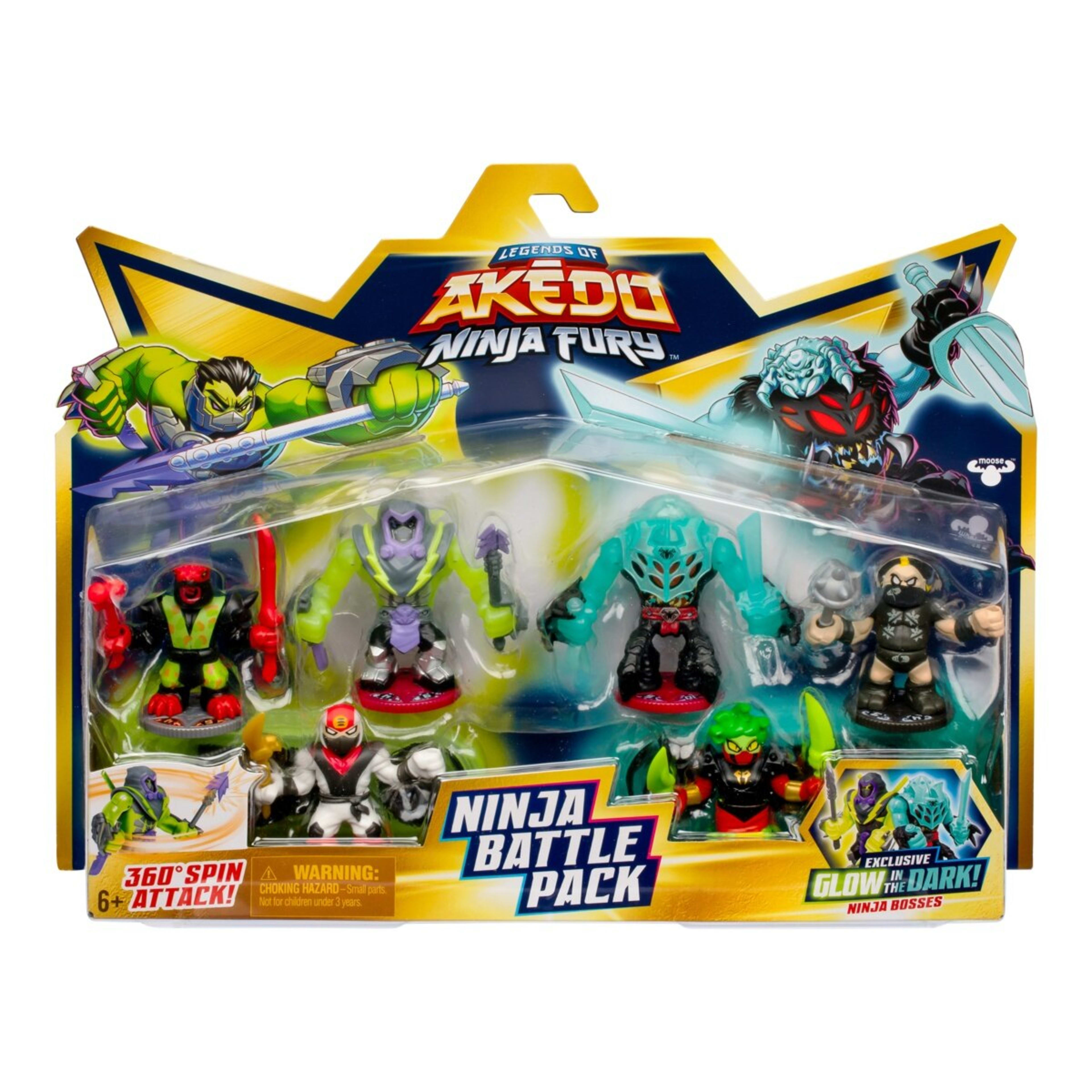1 Legends of Akedo Ninja Fury Ninja Battle Pack