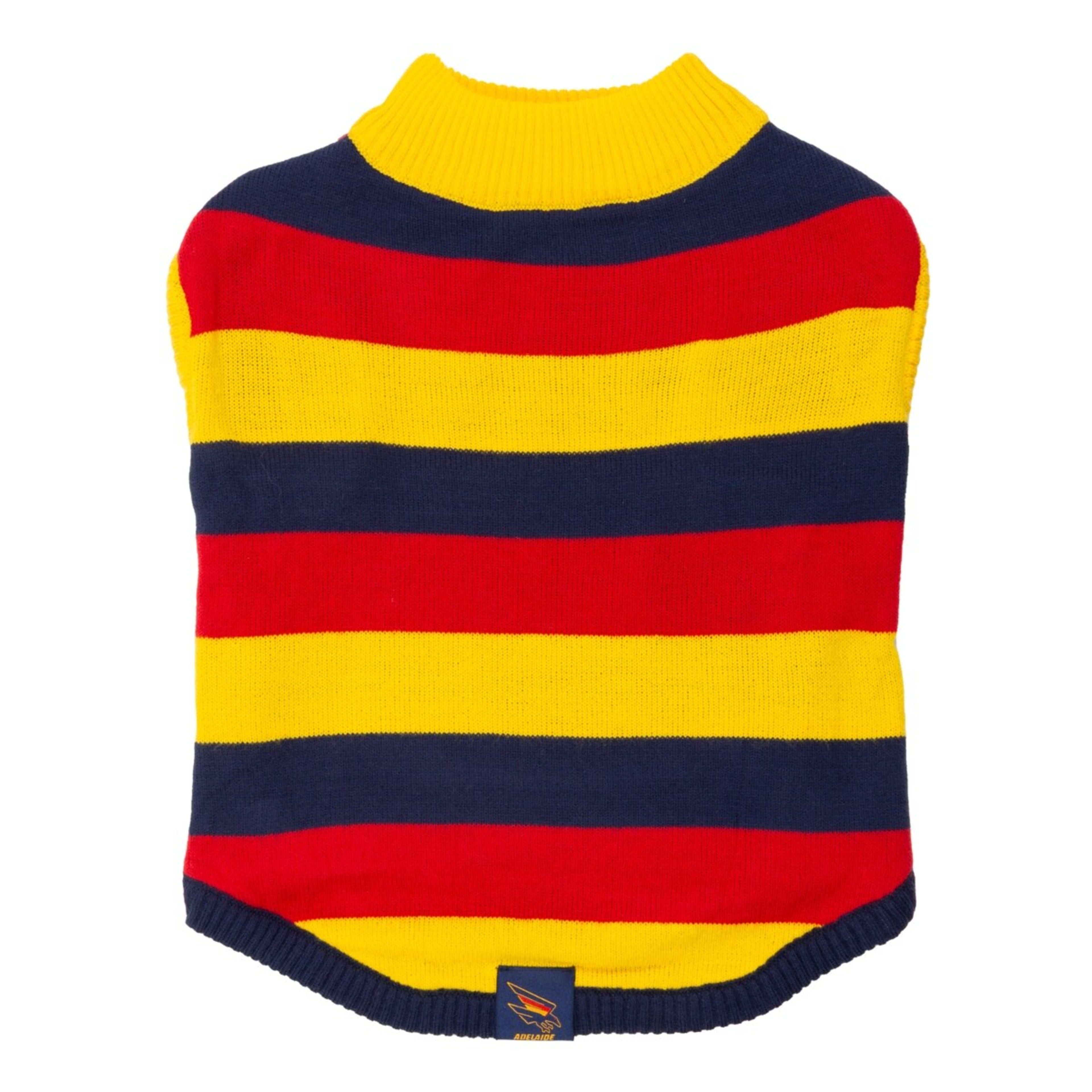 1 AFL Adelaide Crows Pet Jumper - Large