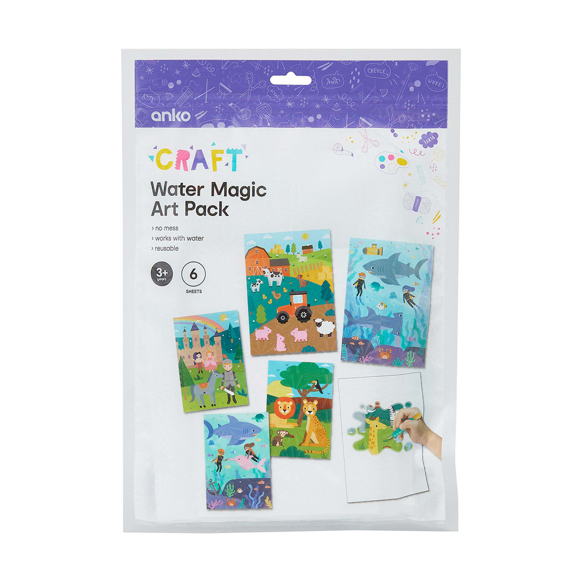 Water Magic Art Pack Kmart