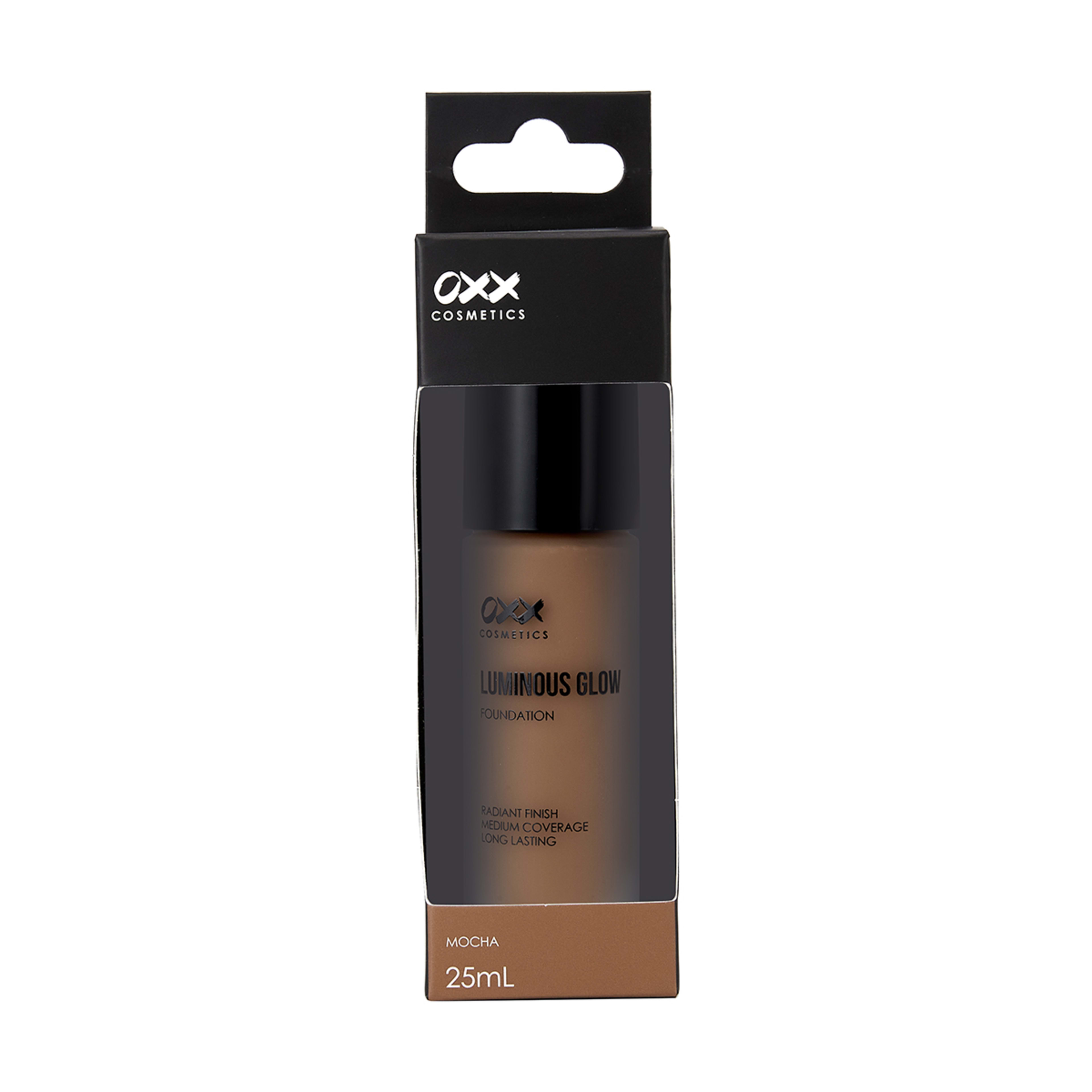 1 OXX Cosmetics Luminous Glow Foundation - Mocha