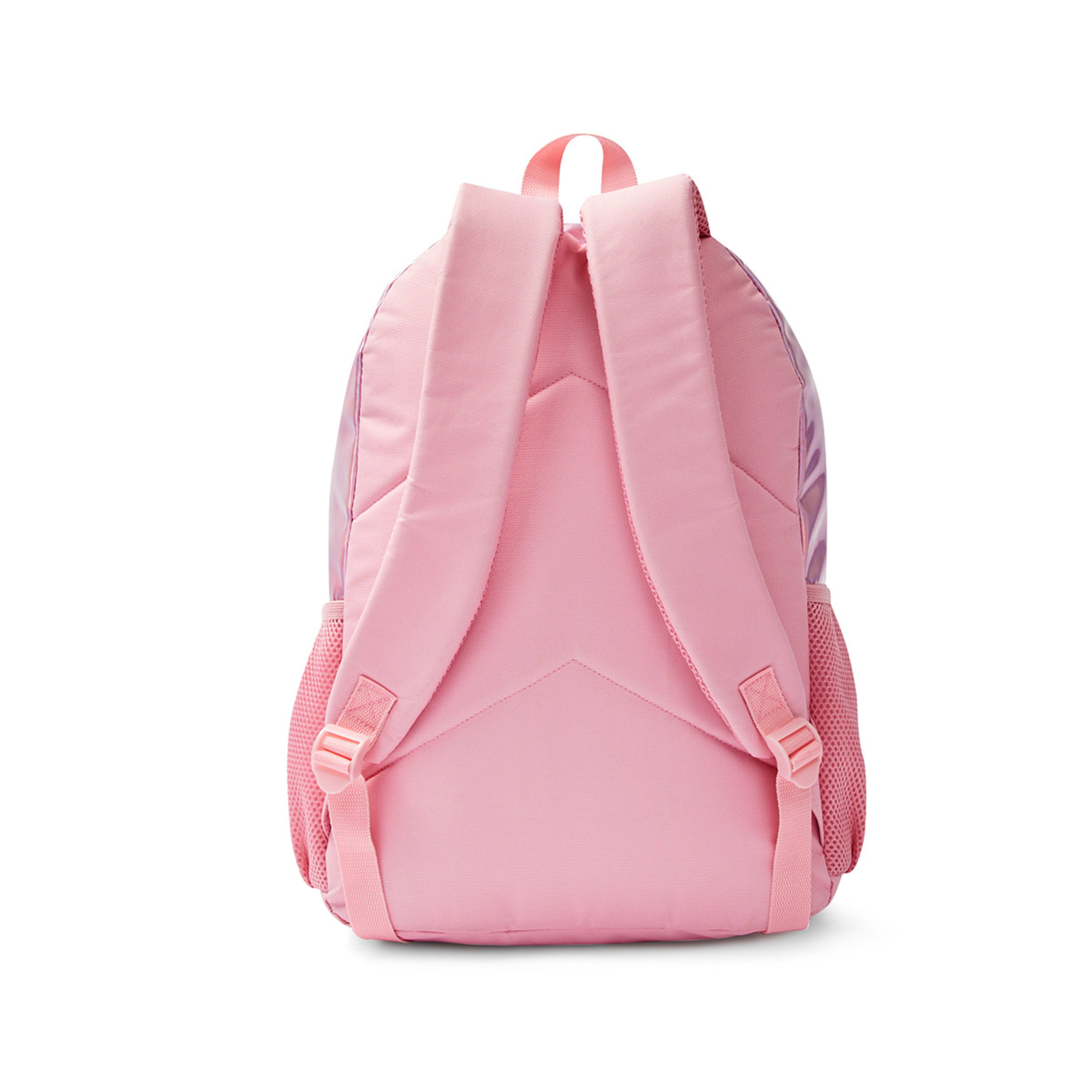 Mixed Plush Backpack - Pink - Kmart