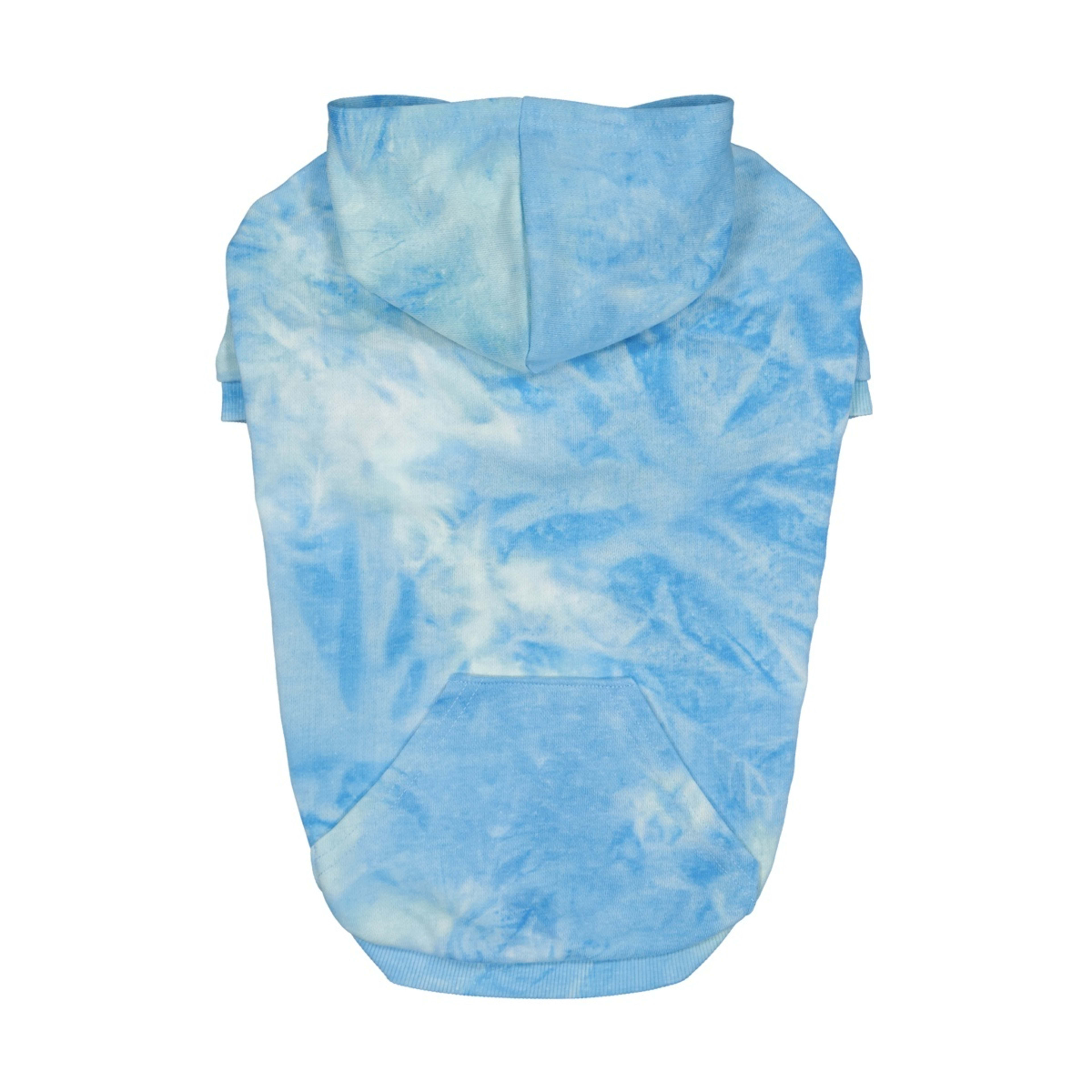 5 Pet Hoodie Tie Dye - Large, Blue, 5 of 10