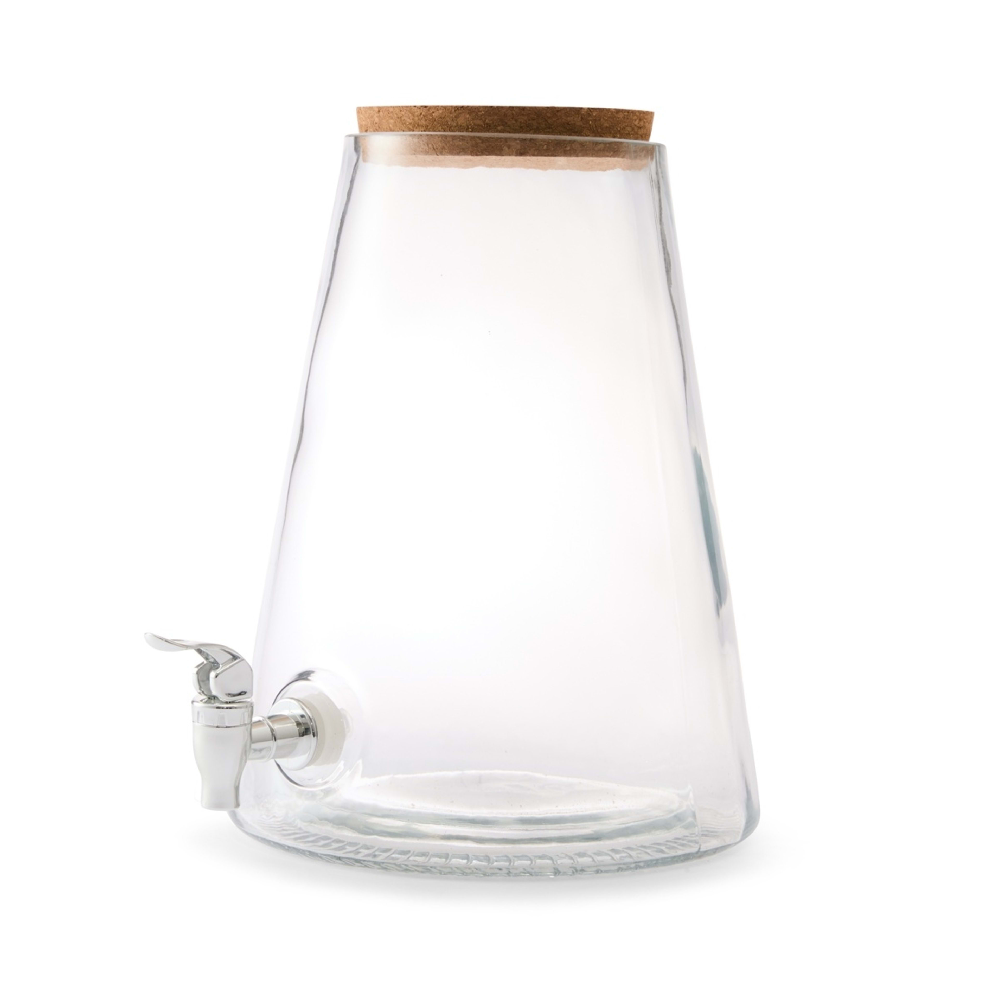 5 6L Glass Drink Dispenser with Cork Lid, 5 of 10
