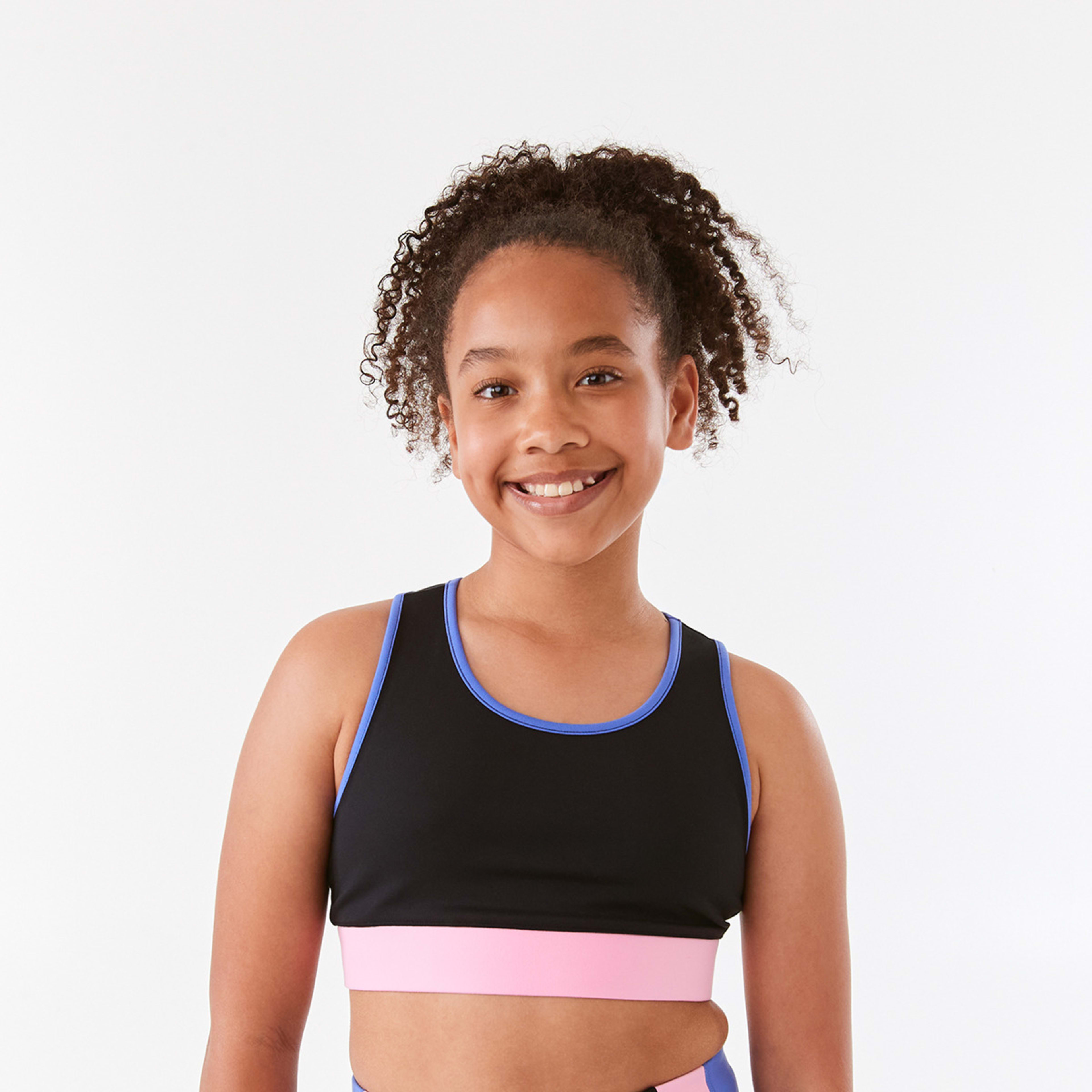 1 Active Kids Printed Crop Top Multi, 1 of 10