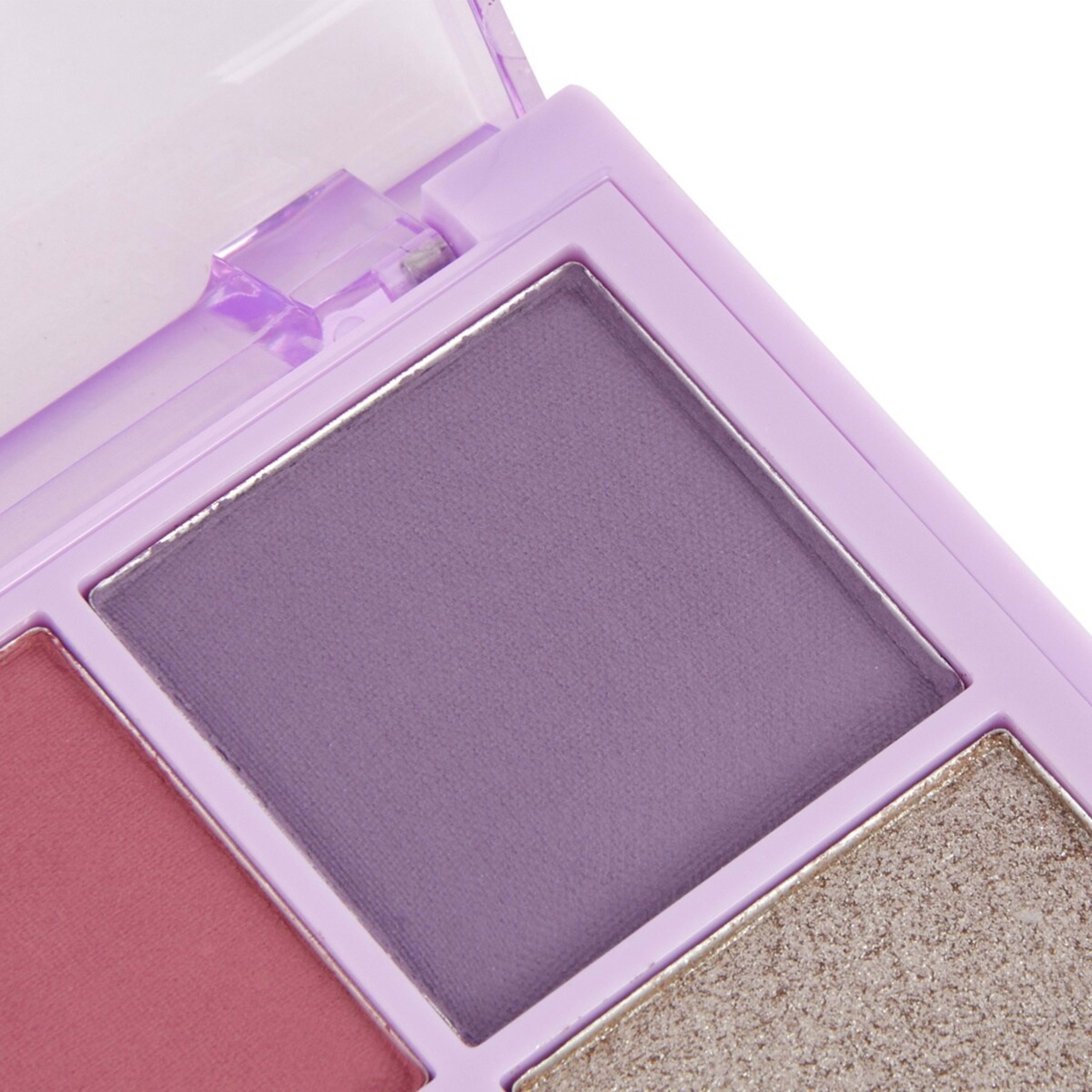 3 OXX Cosmetics Sun Daze Eyeshadow Palette - Amethyst, 3 of 7