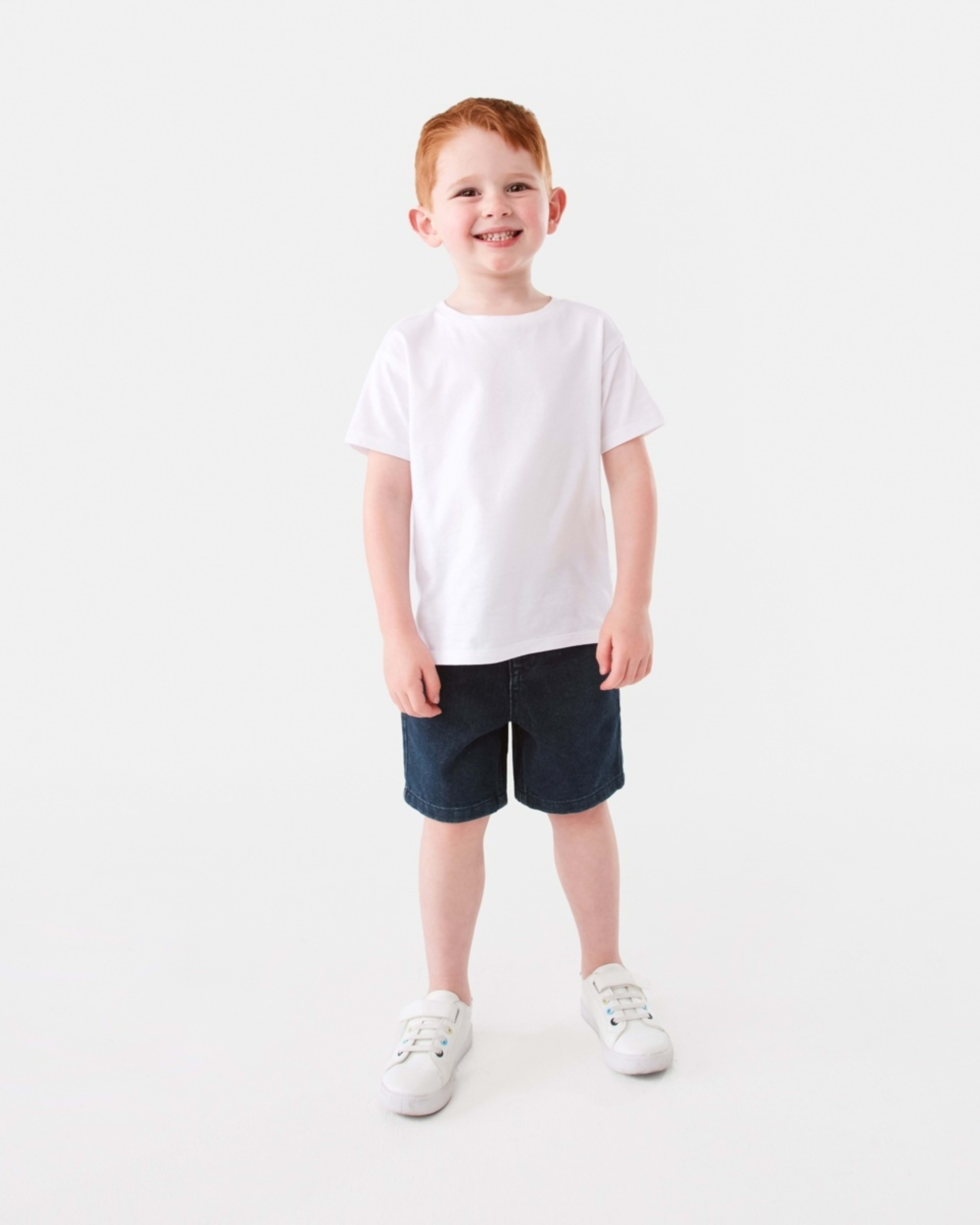 5 Denim Shorts Indigo, 5 of 8