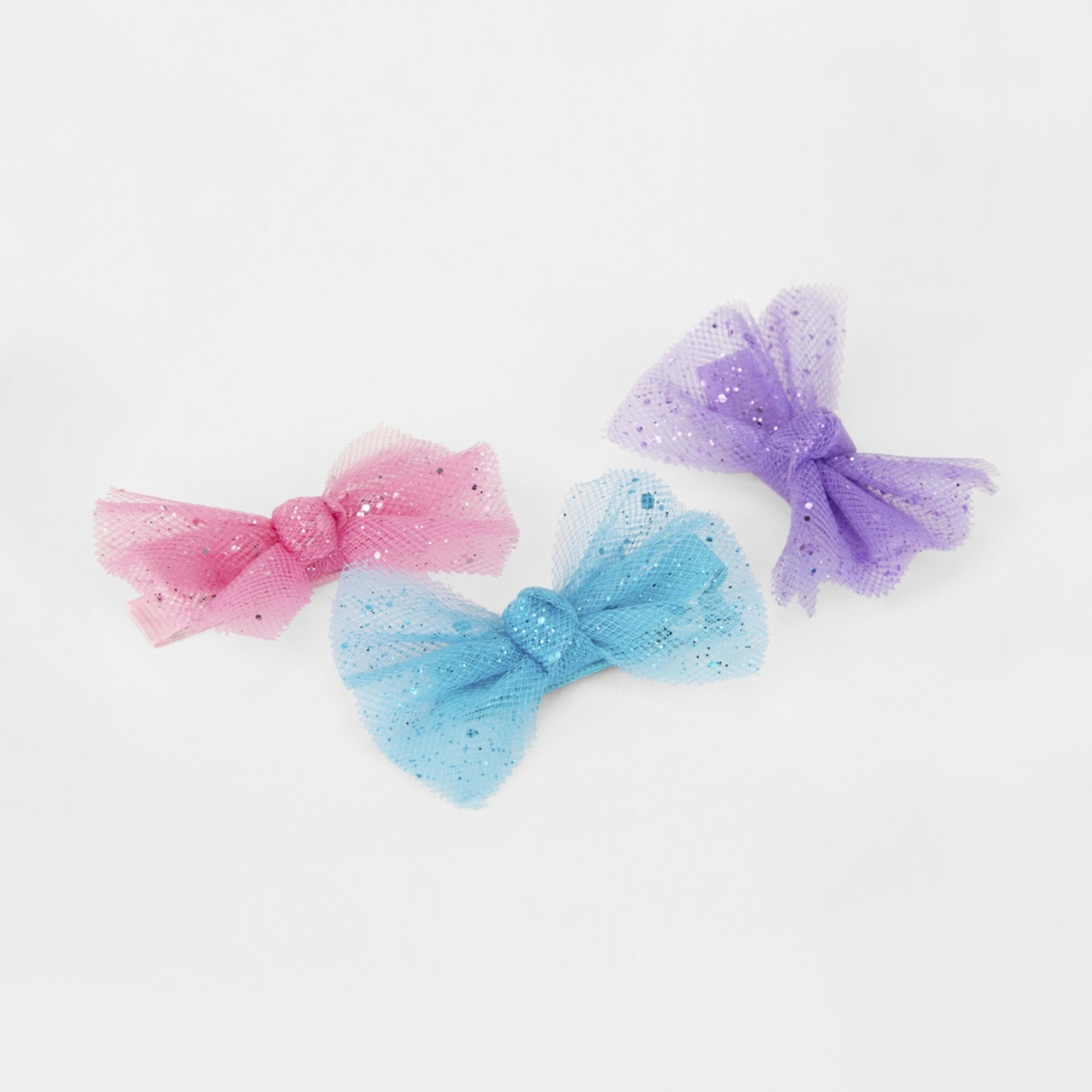3 Pack Bow Hair Clips Kmart