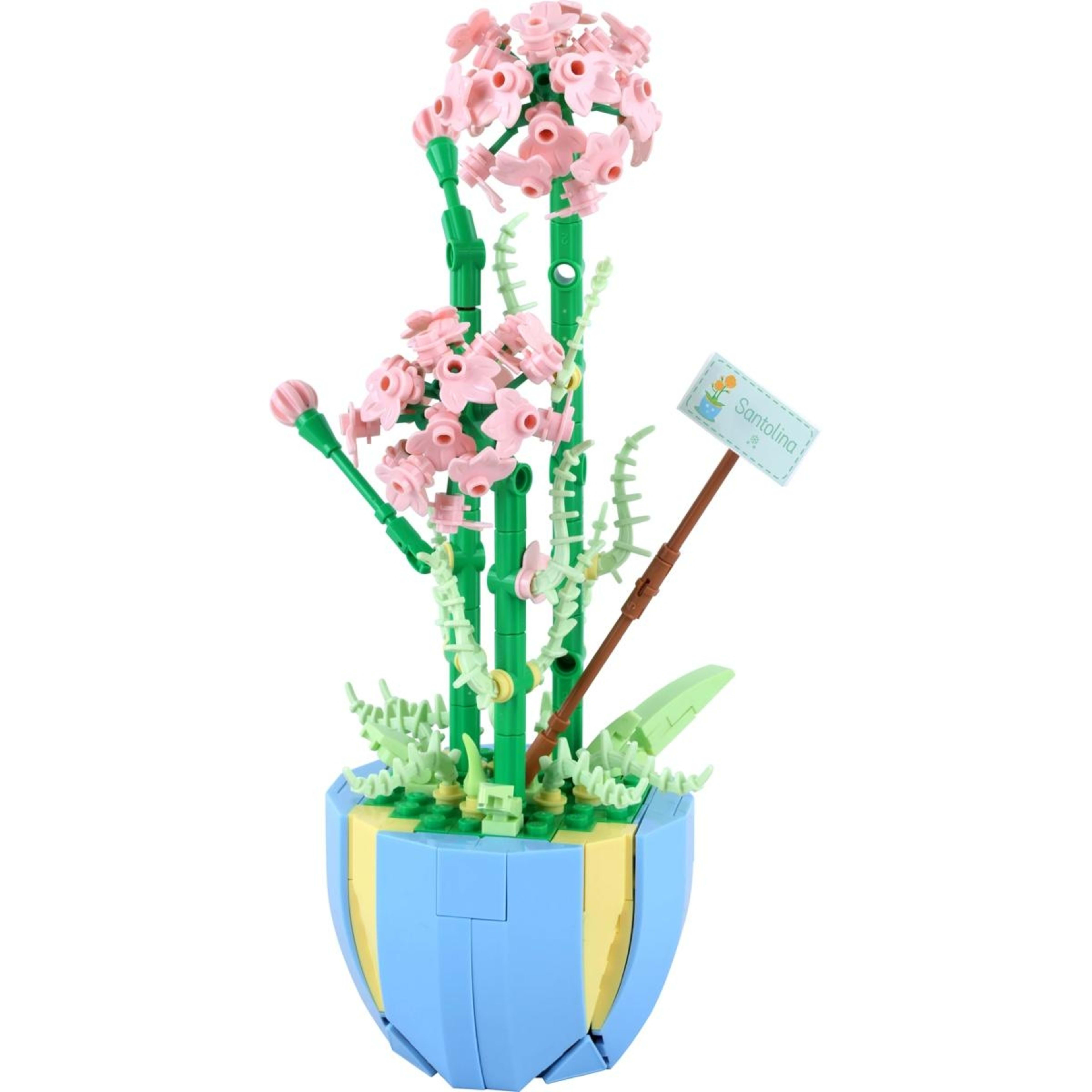 3 Mini Blocks Flower Series: Flower Pot - Assorted, 3 of 9