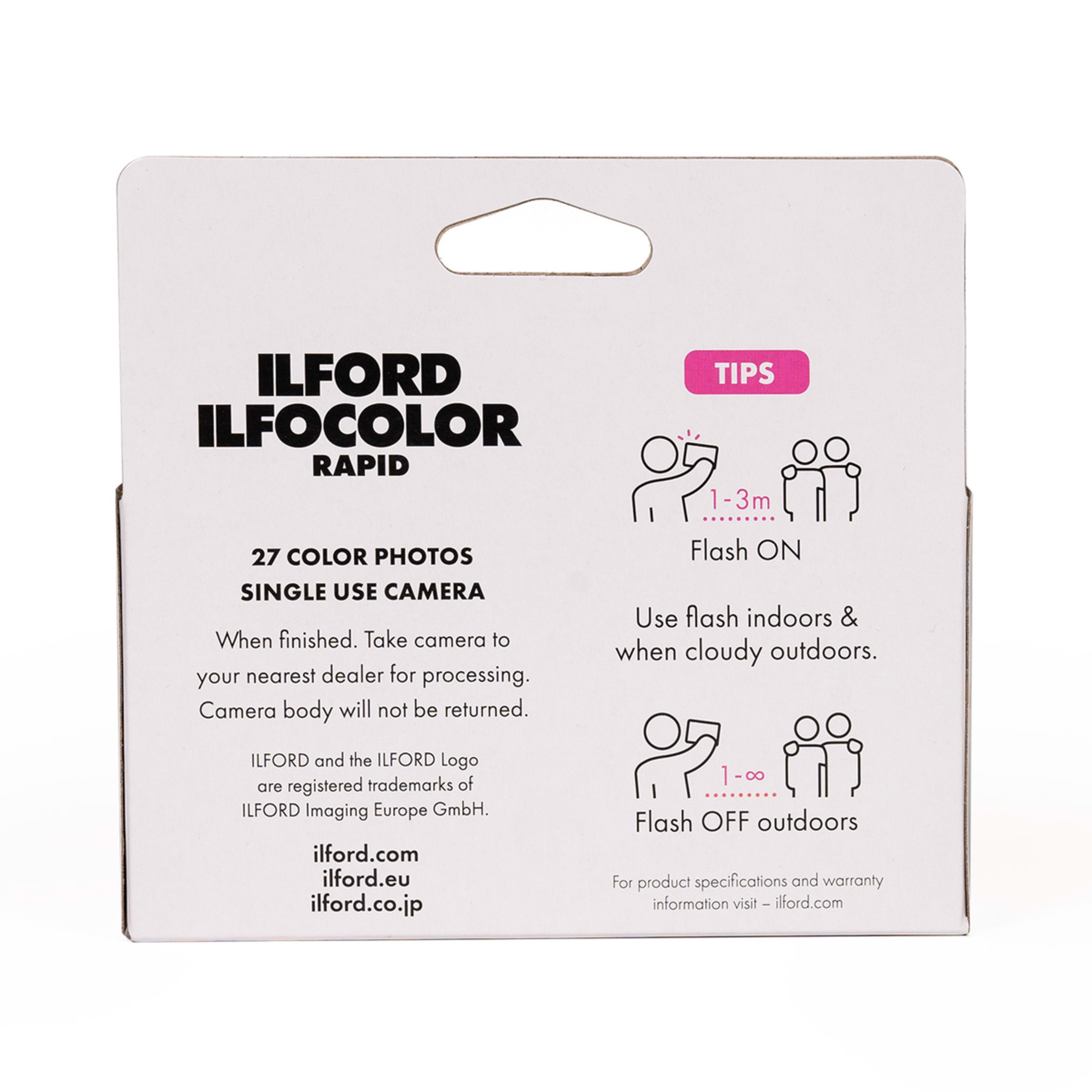 Ilford Ilfocolor Rapid Single Use Camera Kmart