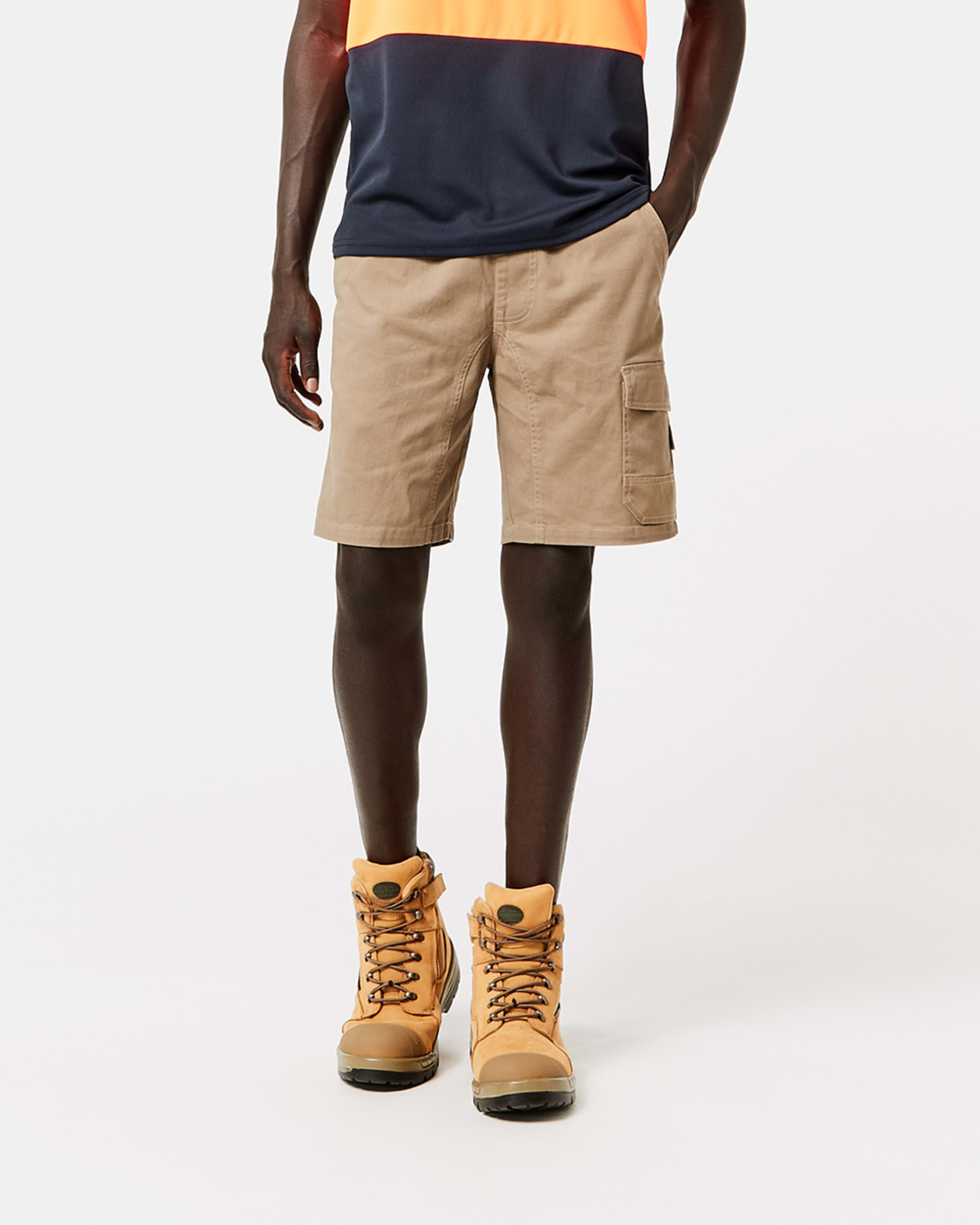 8 Jogger Work Shorts Wet Sand, 8 of 8