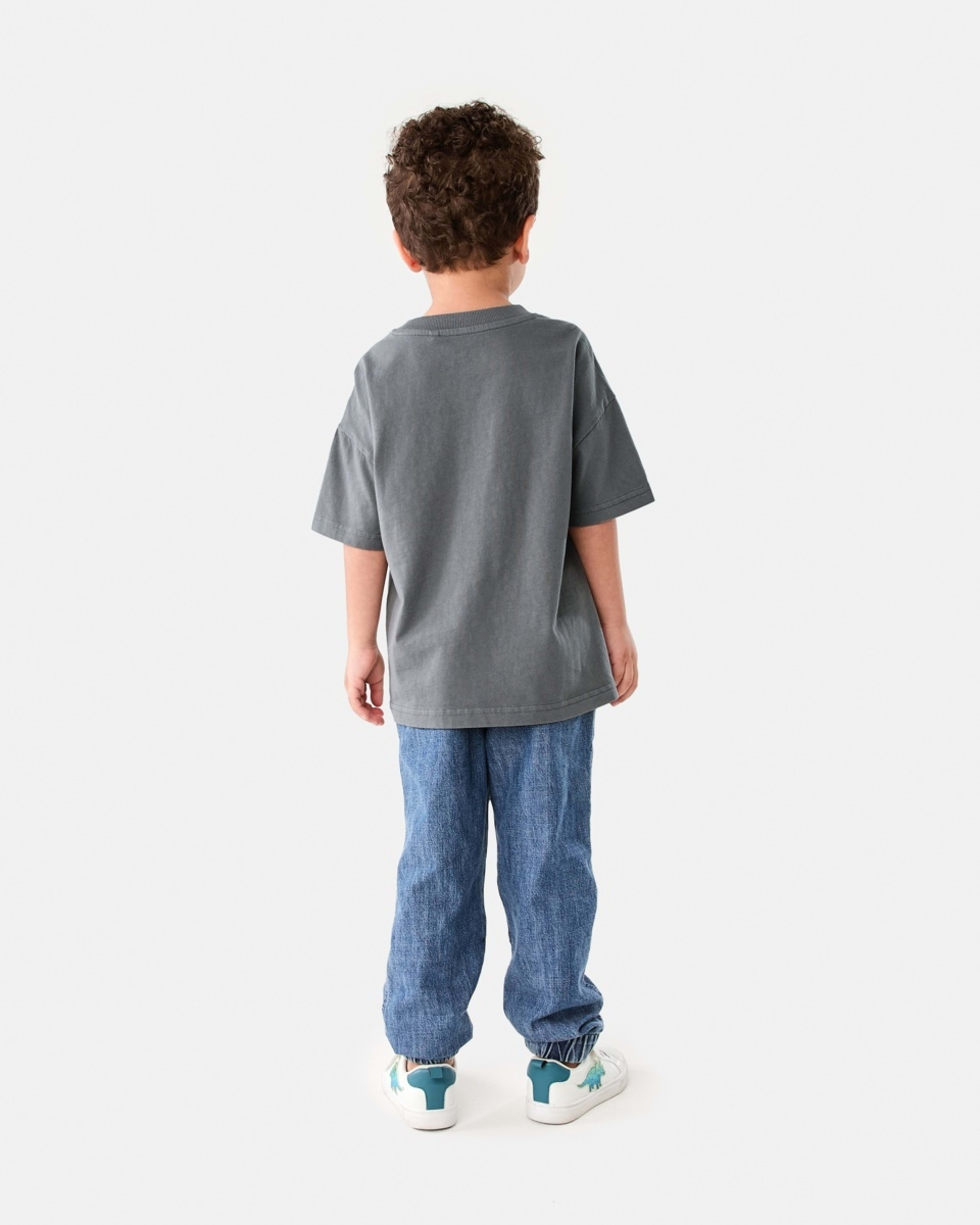 7 Oversized Washed T-shirt WASHED GRAY, 7 of 7