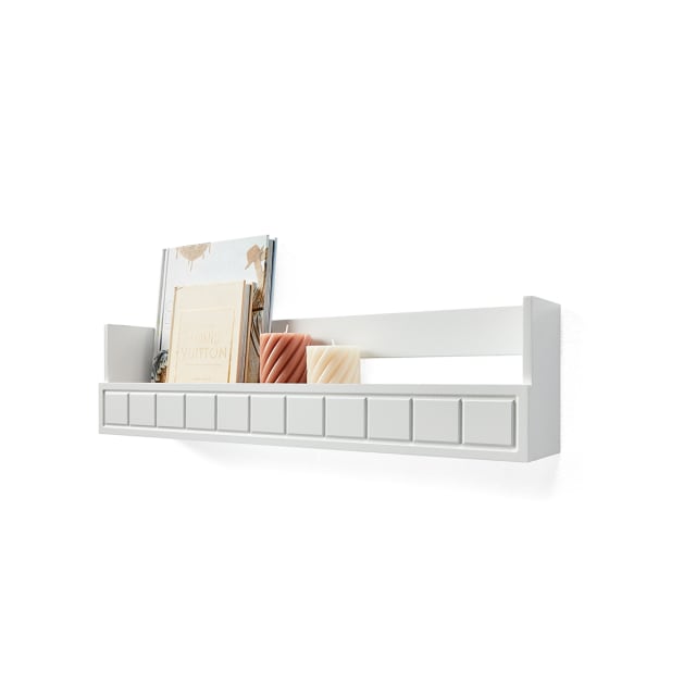 Hamptons Wall Shelf White Kmart