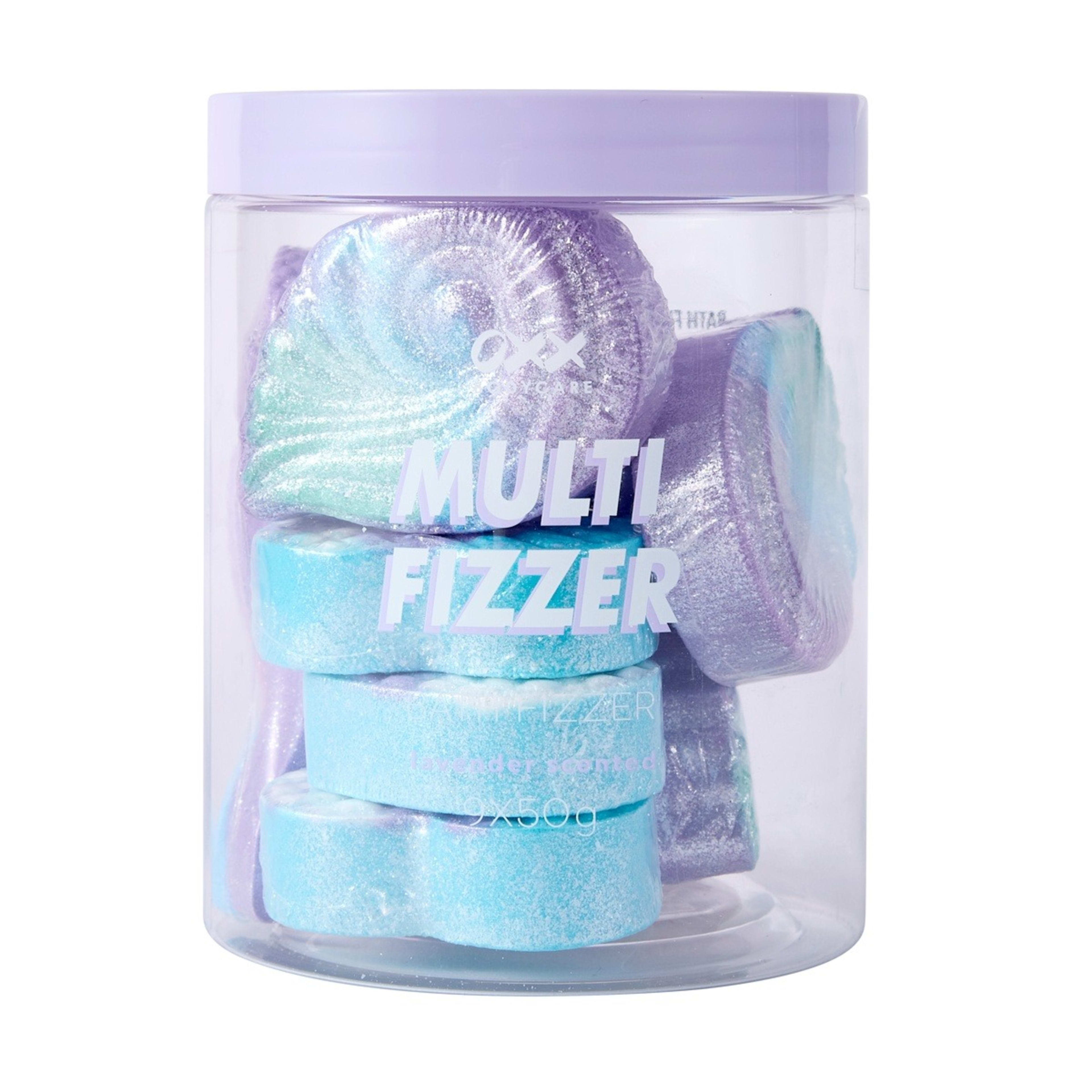 1 OXX Bodycare 9 Piece Multi Bath Fizzers - Lavender Scented