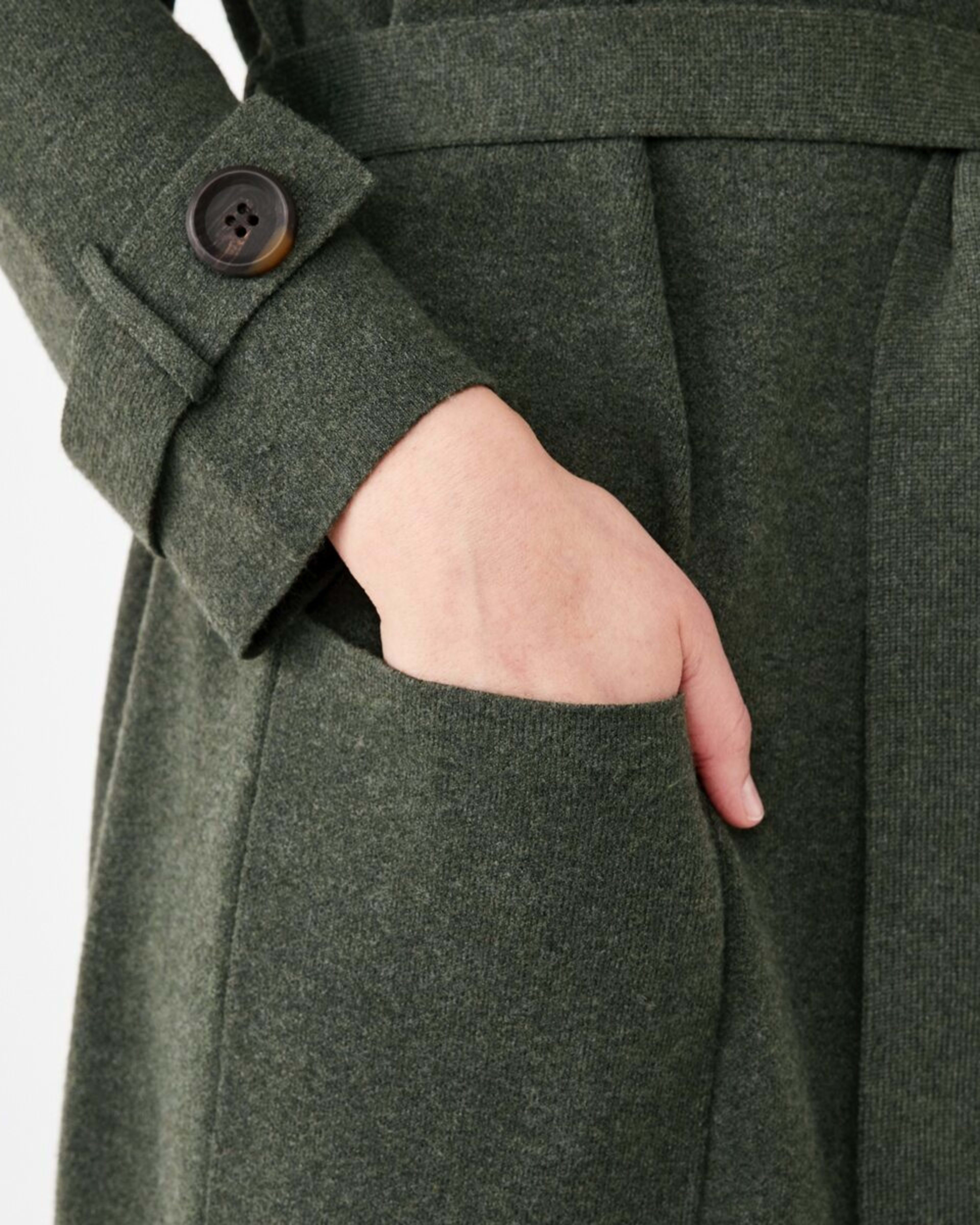 8 Trench Coatigan Grn Olive, 8 of 9