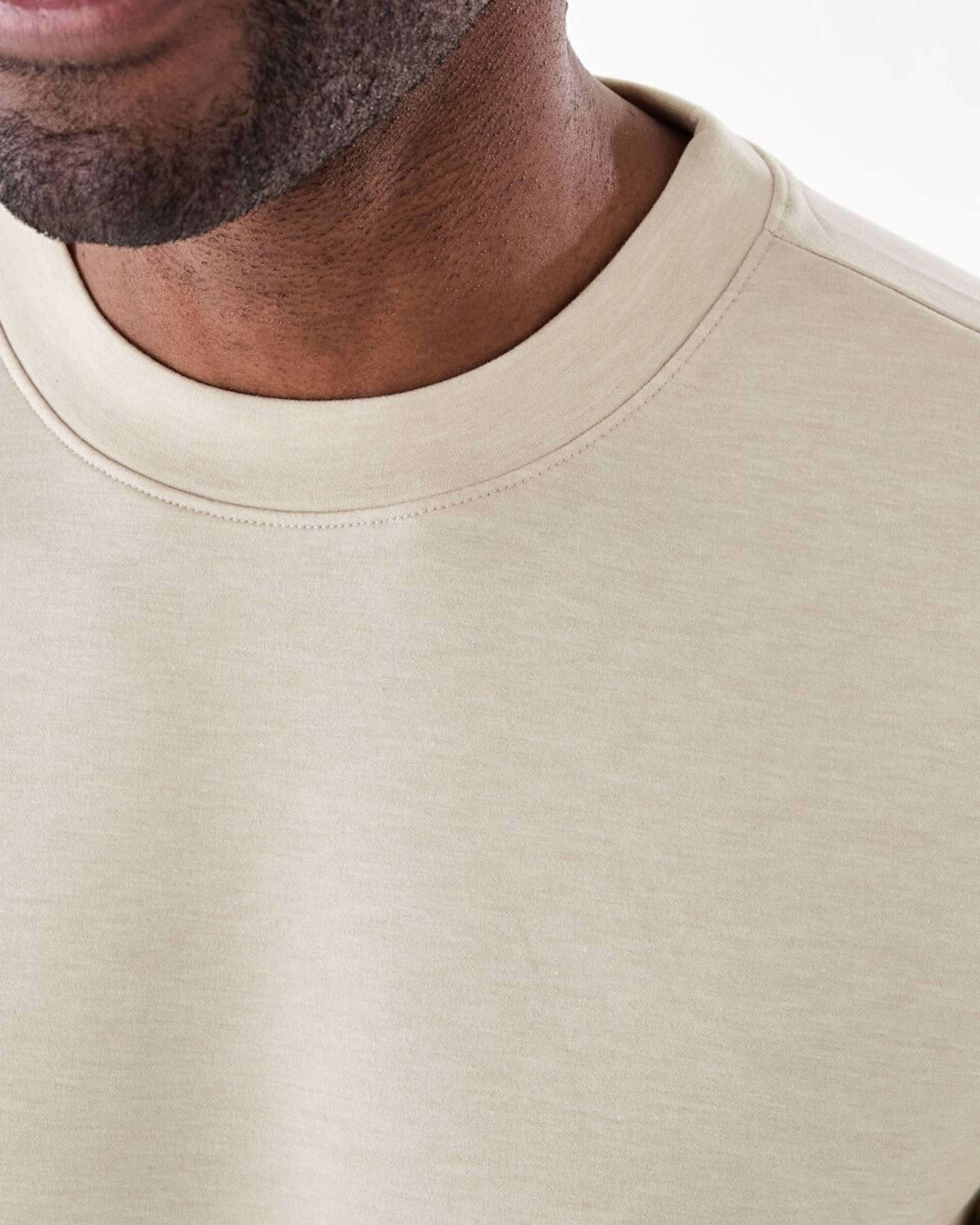 5 Active Mens Oversized Scuba T-shirt SILVER LINING, 5 of 6