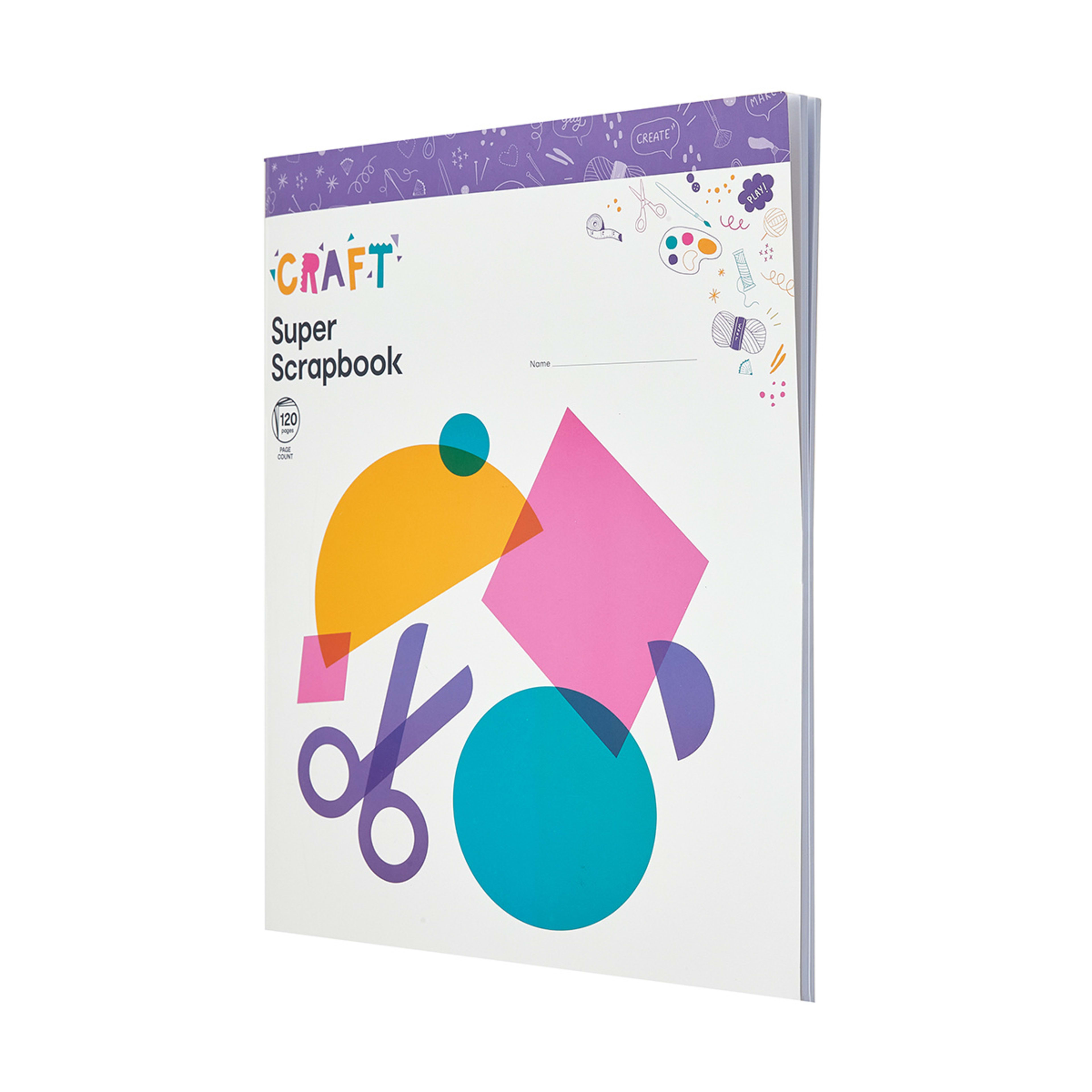 Super Scrapbook 120 Pages Kmart