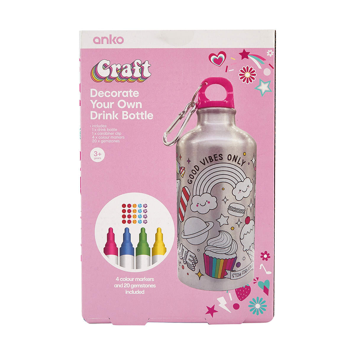 Decorate Your Own Drink Bottle Kmart