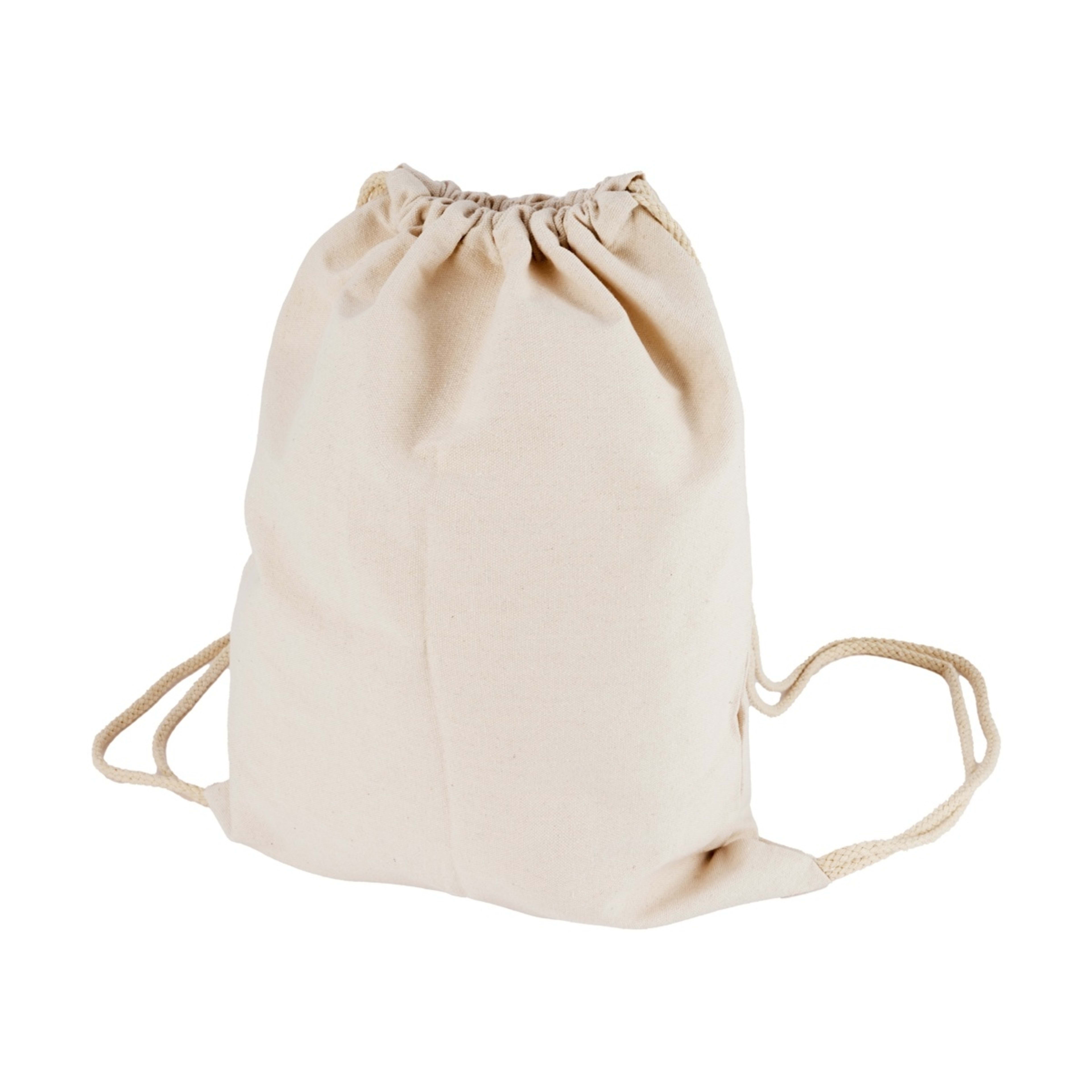 2 Polyester Canvas Drawstring Bag, 2 of 6