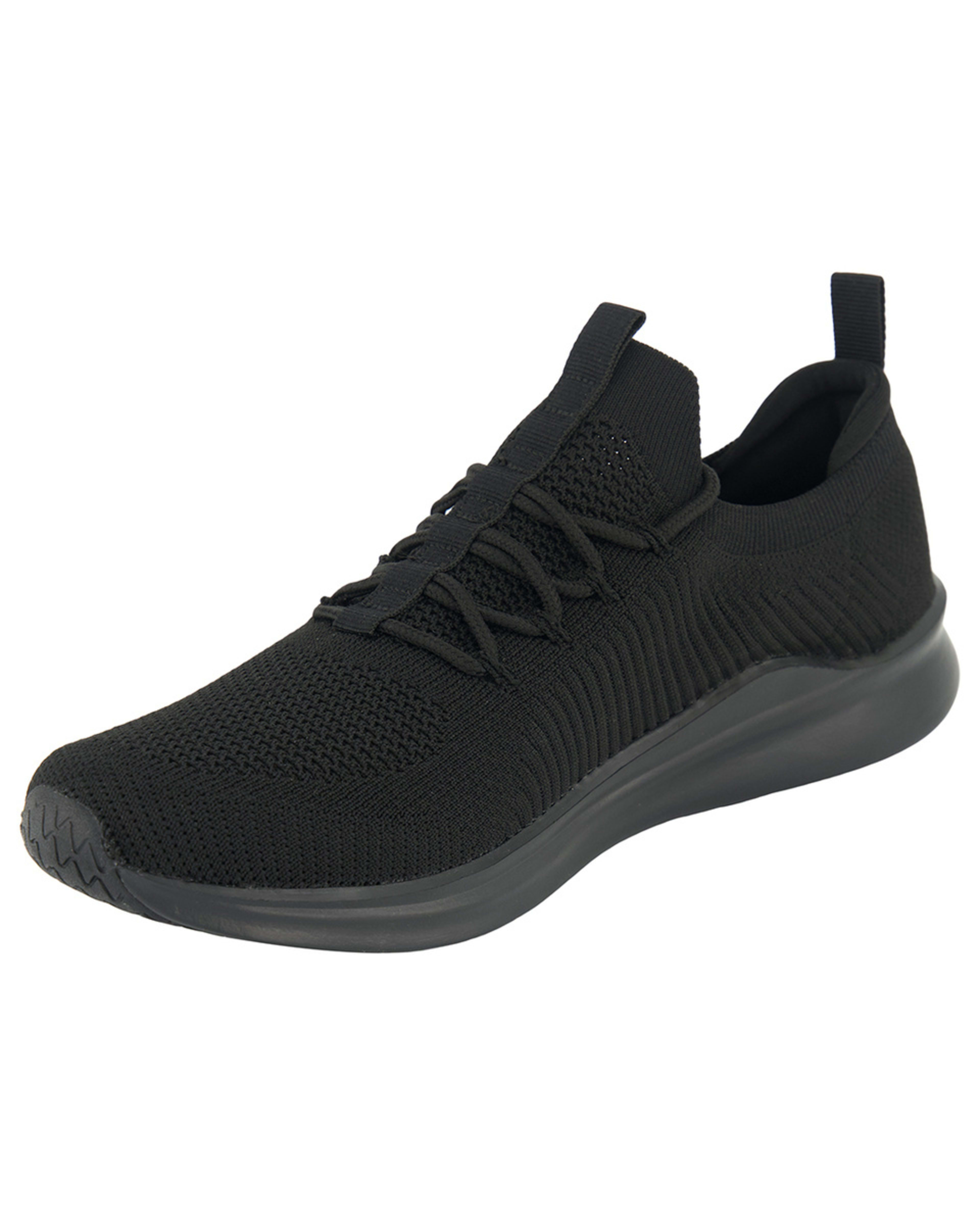 3 Knit Sneakers Black, 3 of 5