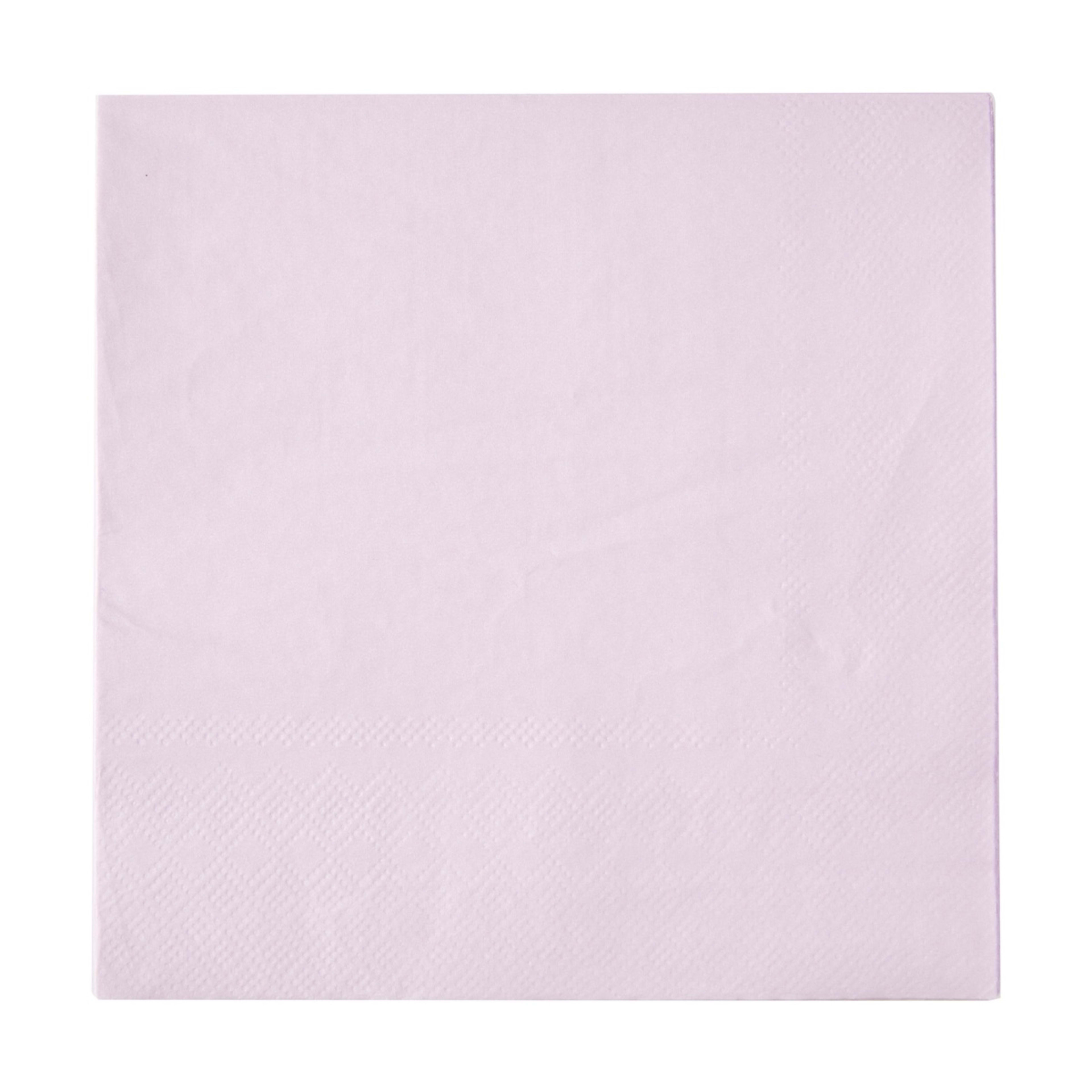 1 20 Piece Pastel Purple Paper Napkins, 1 of 5