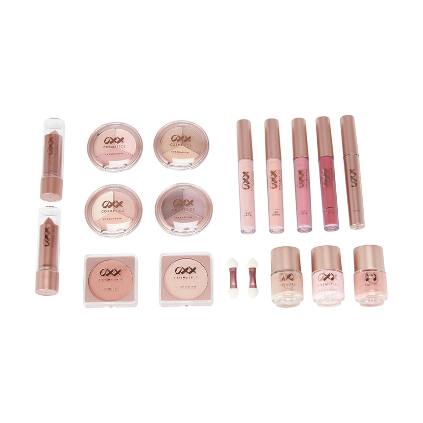 OXX Cosmetics 18 Piece Makeup Set Quartz Kmart