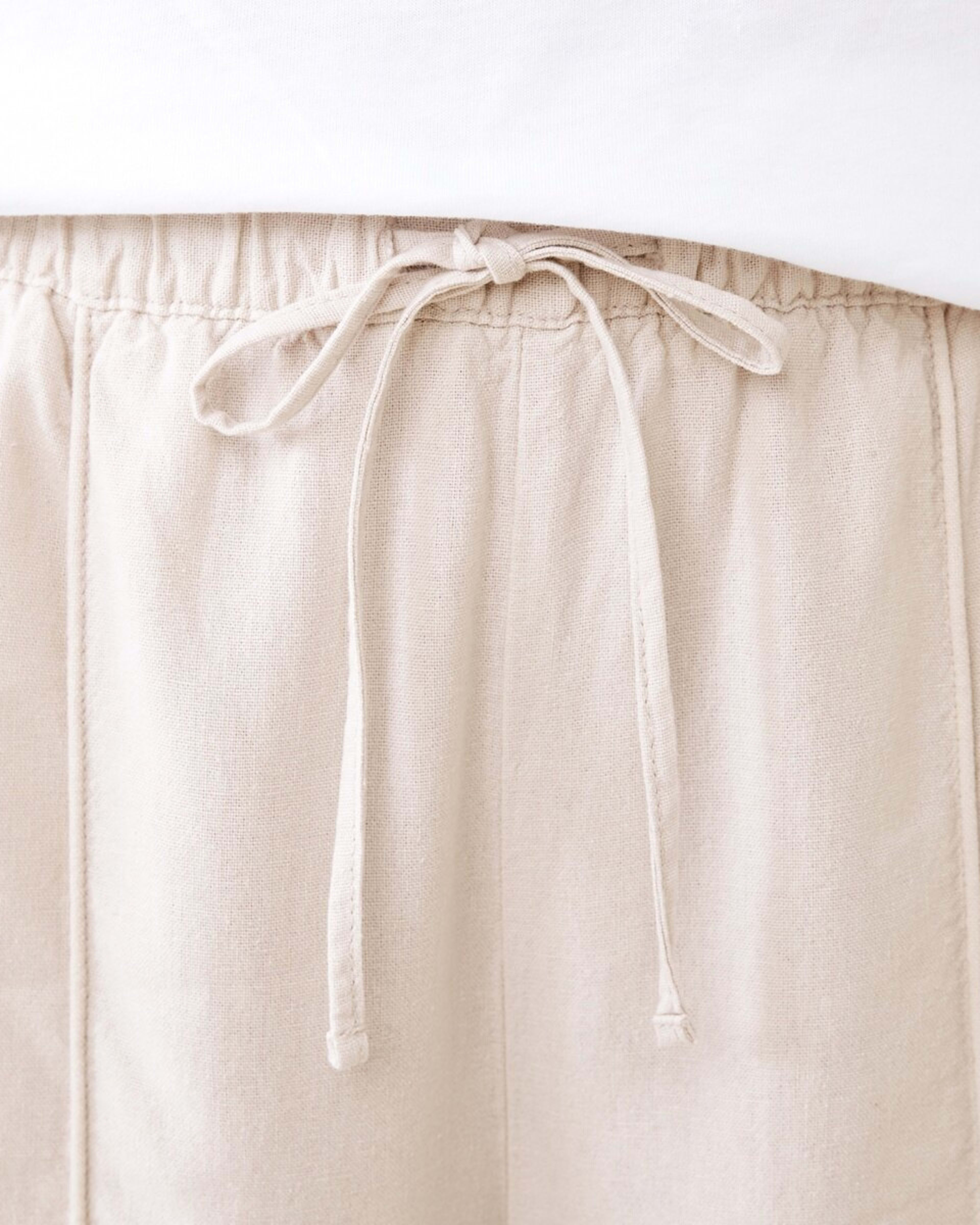 4 Textured Seam Front Pants NATURAL BEIGE, 4 of 6