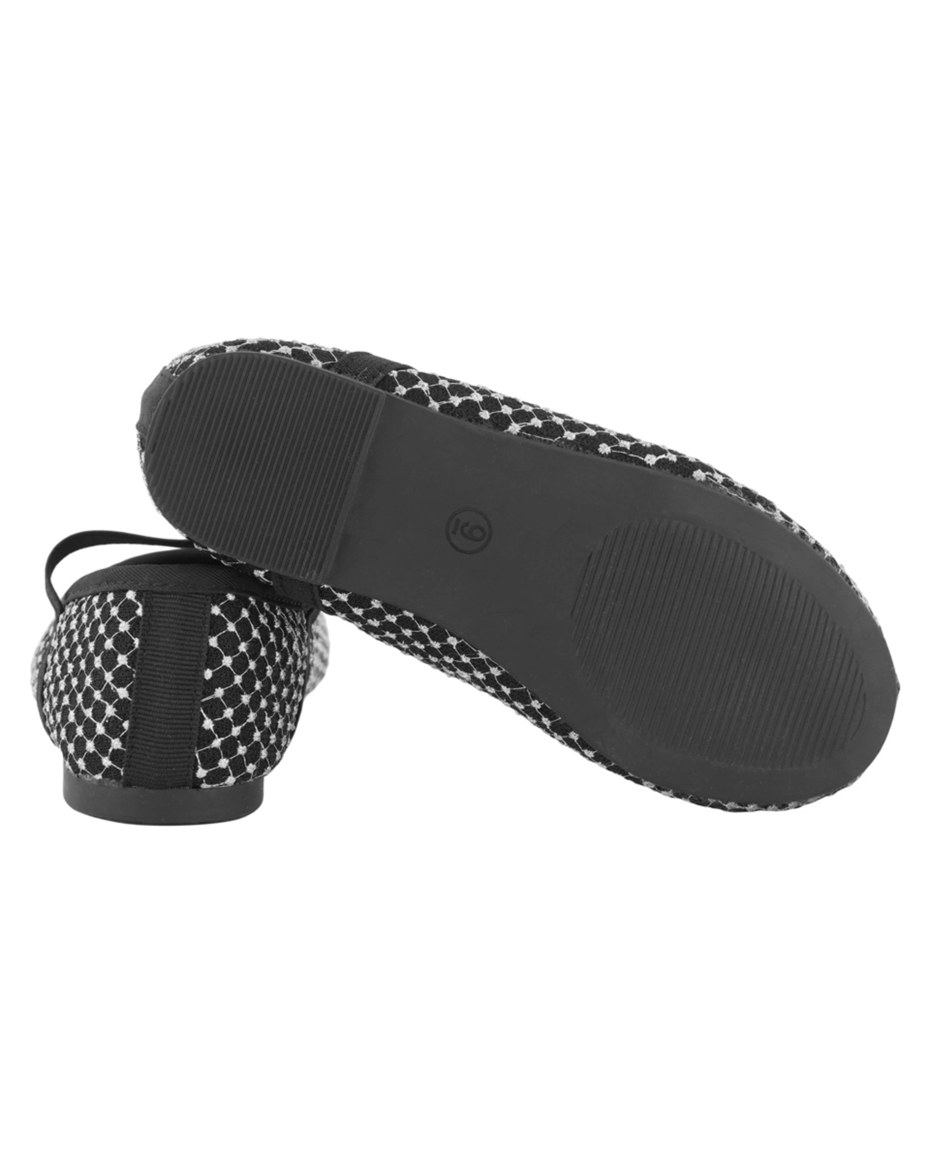 5 Junior Mesh Flats Black, 5 of 5
