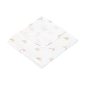 Cotton Jersey Blanket - Rainbow