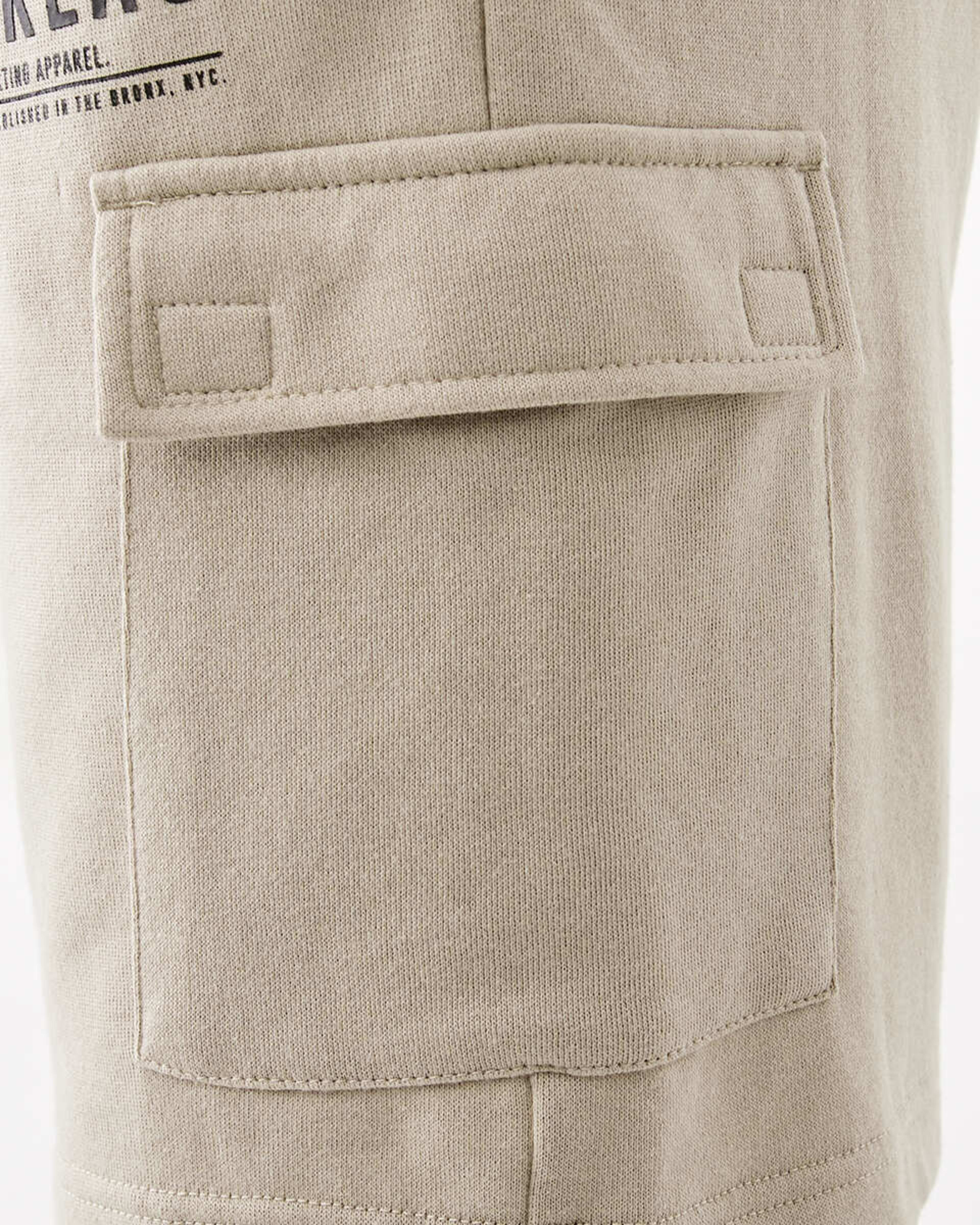 6 Everlast Mens Street Shorts Oatmeal, 6 of 7