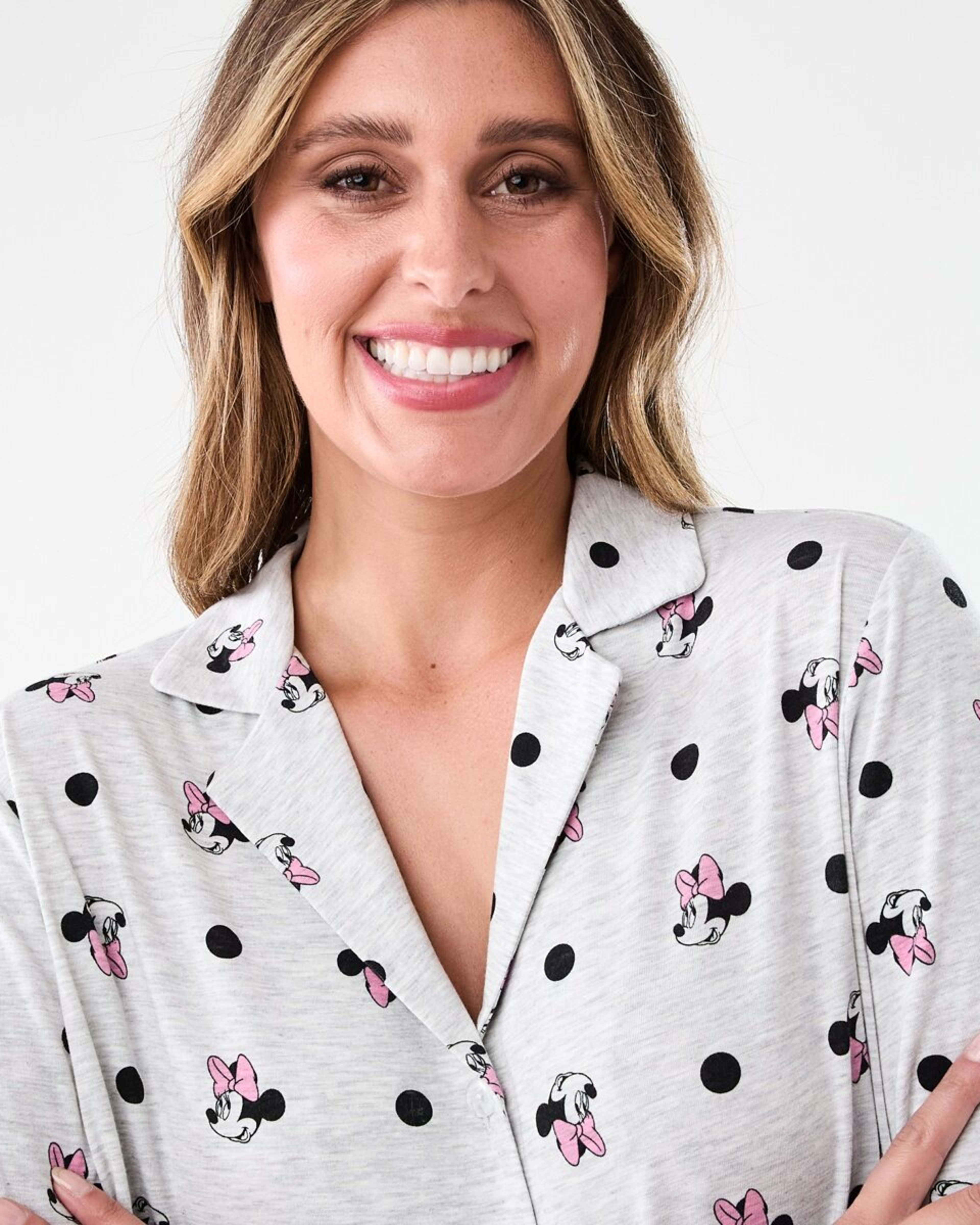 4 Minnie Mouse License Long Sleeve Comfort Pyjama Set Minnie Spt, 4 of 6