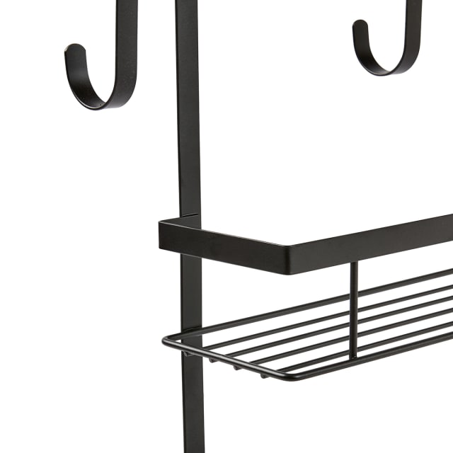 2 Tier Over Door Shower Caddy - Black - Kmart