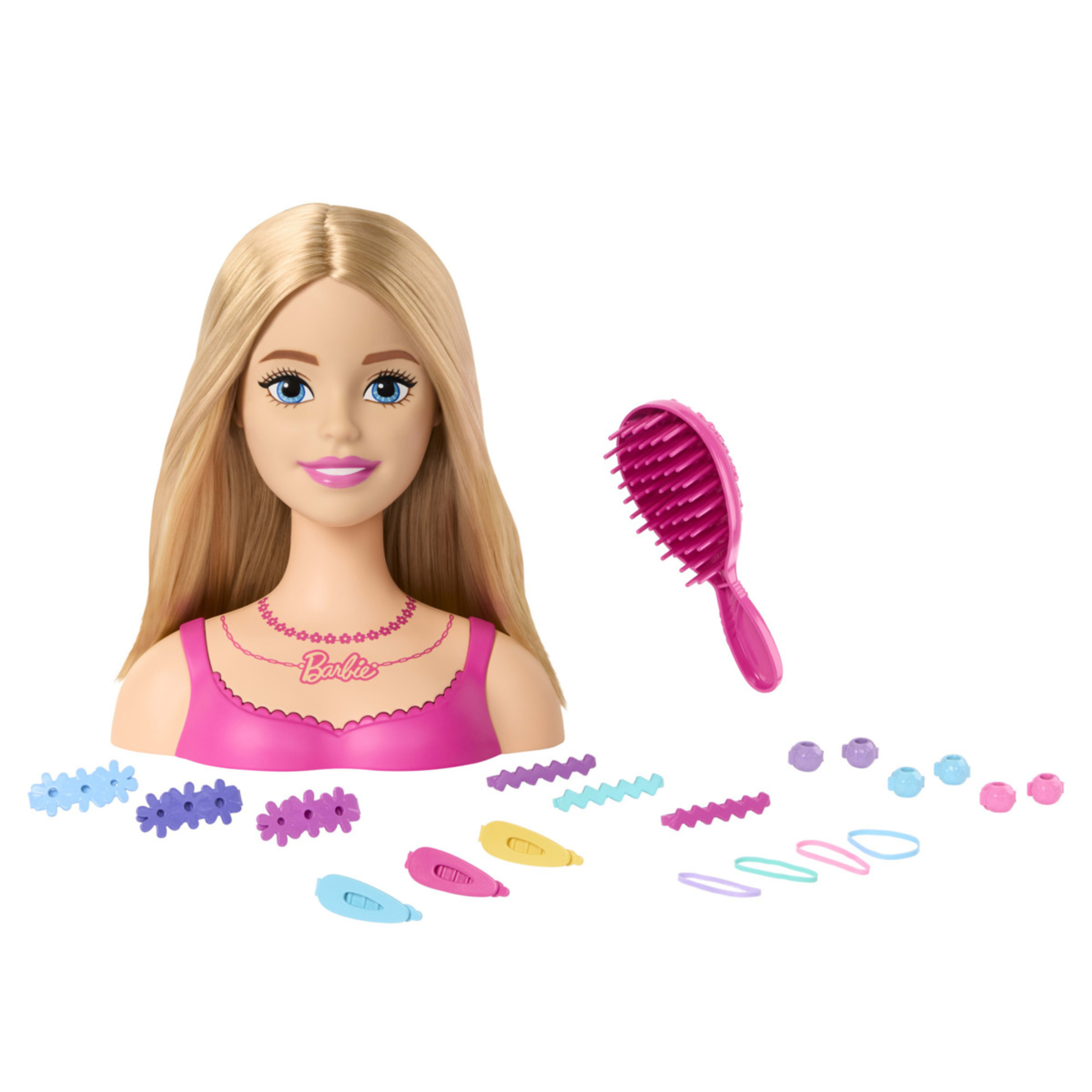 21 Piece Barbie Styling Head Doll Kmart